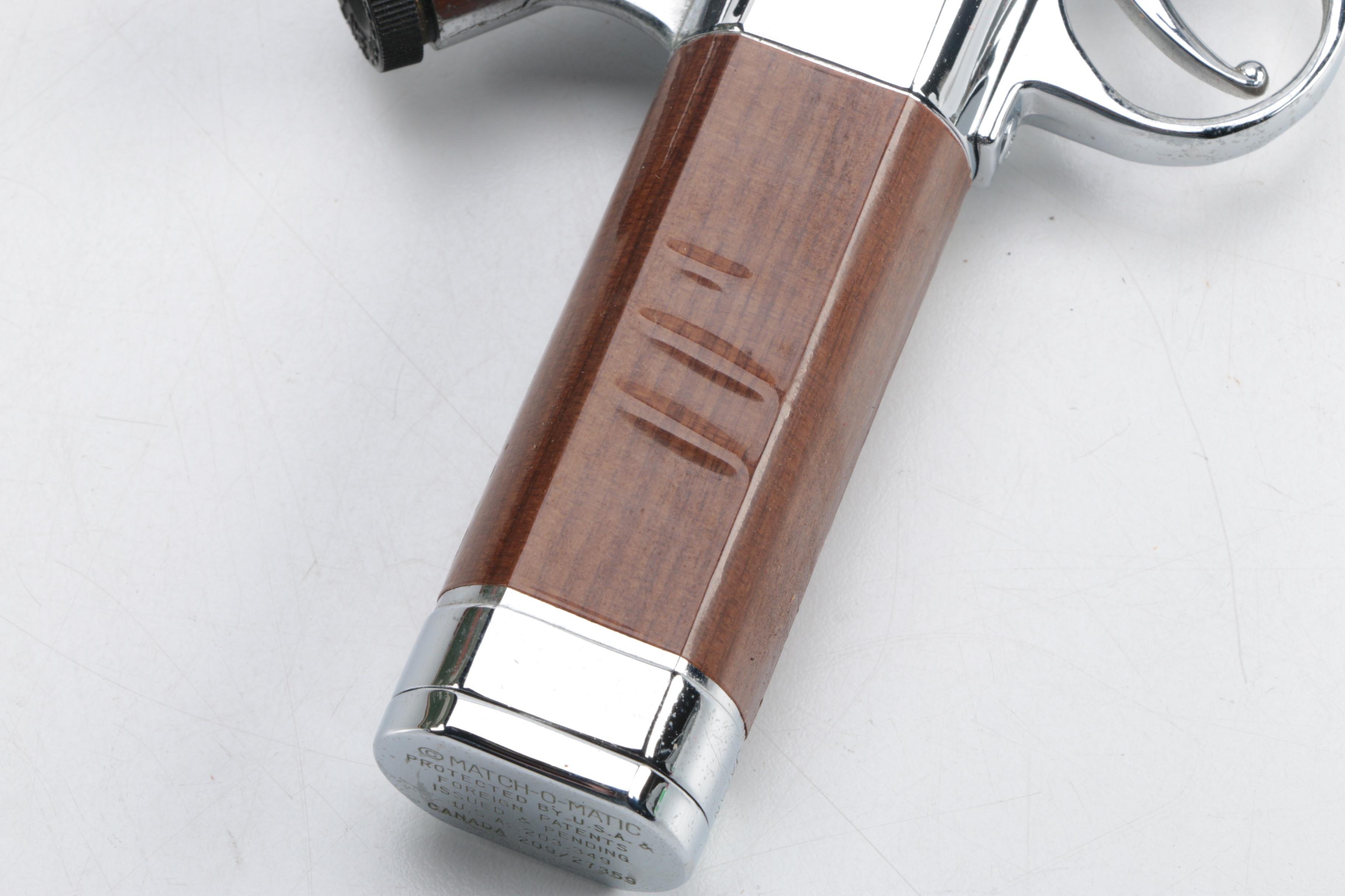 Match-o-Matic Ruger Inspired Pistol Butane Lighter