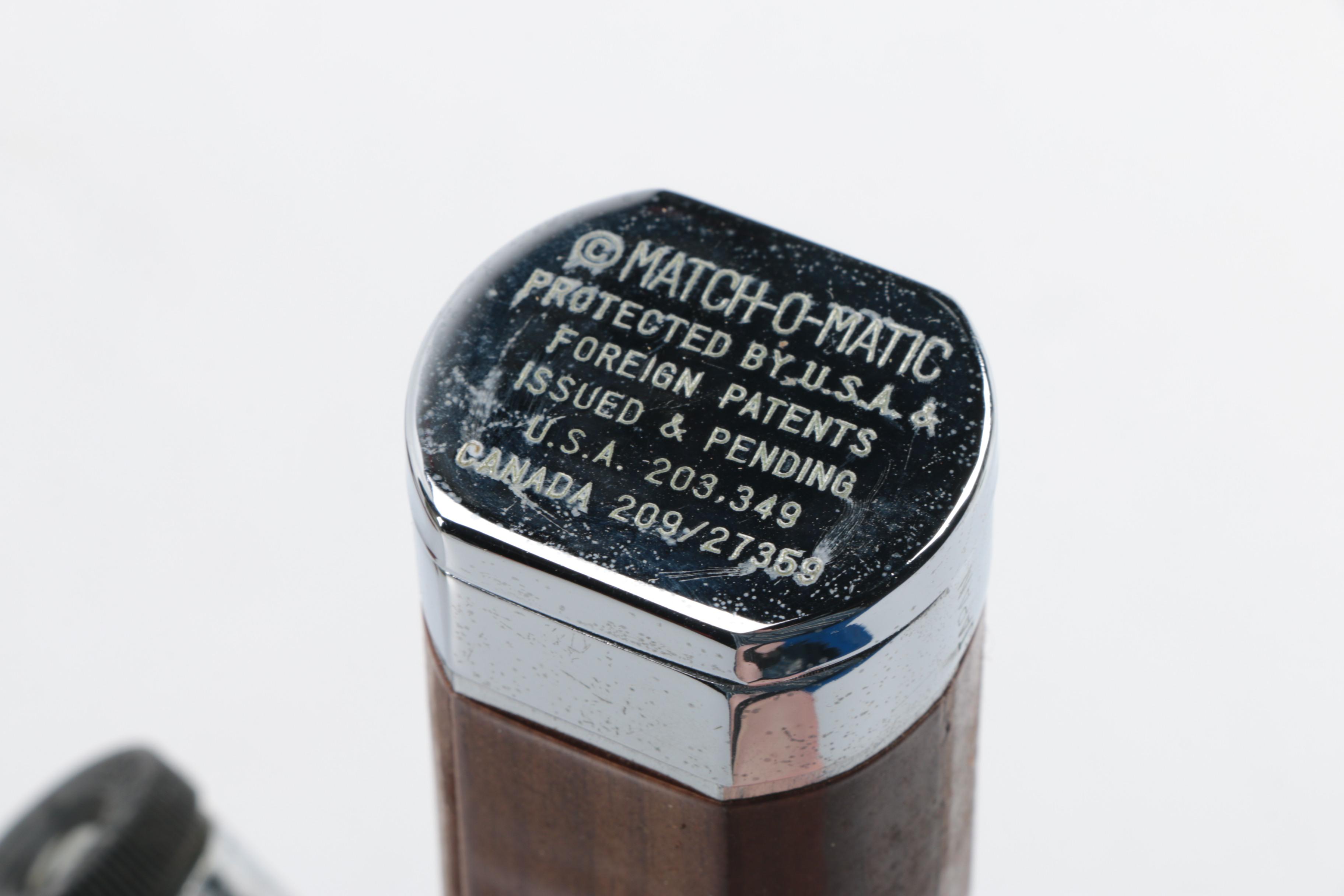 Match-o-Matic Ruger Inspired Pistol Butane Lighter