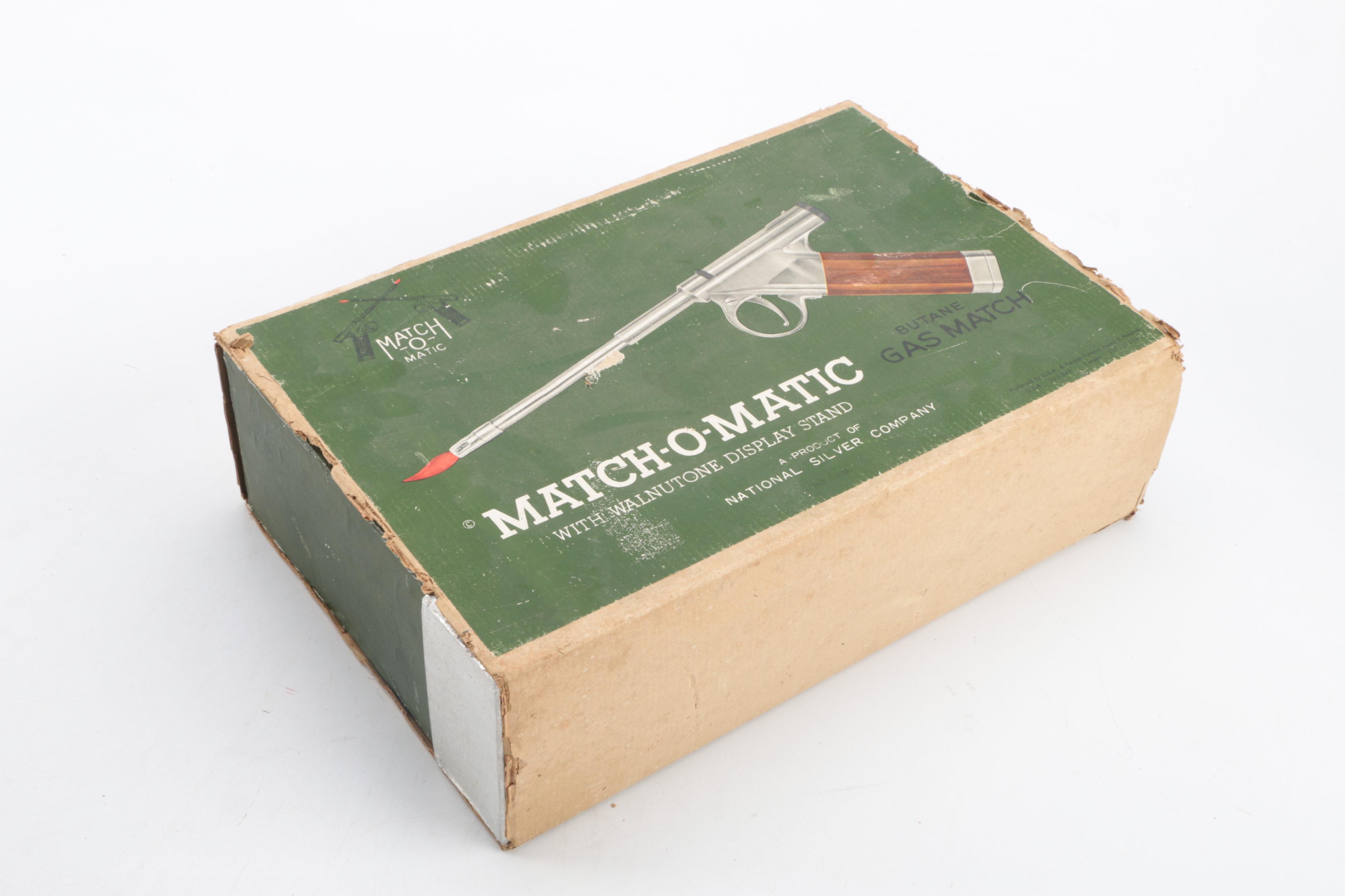 Match-o-Matic Ruger Inspired Pistol Butane Lighter