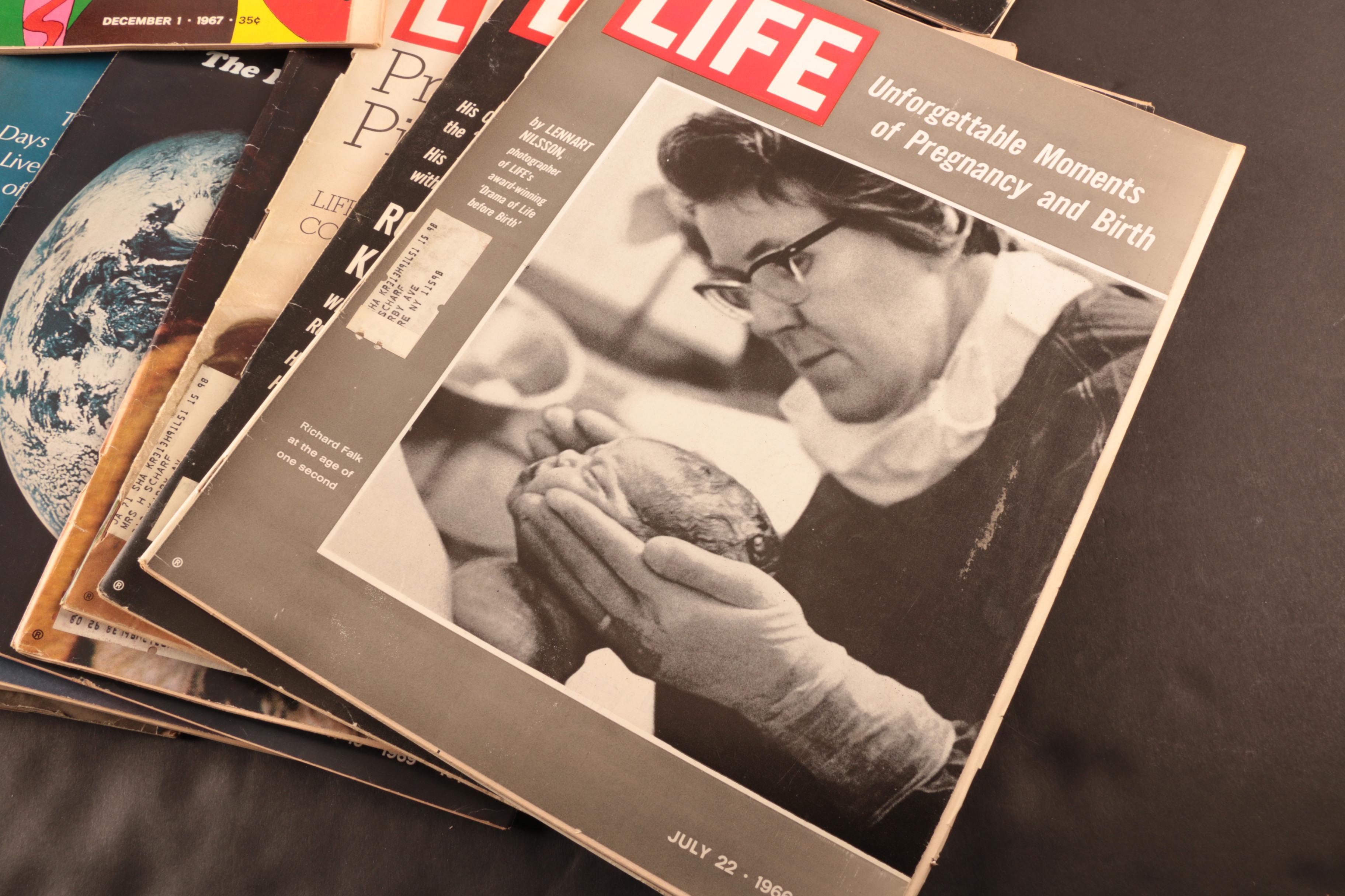 Collection of "Life" Magazines