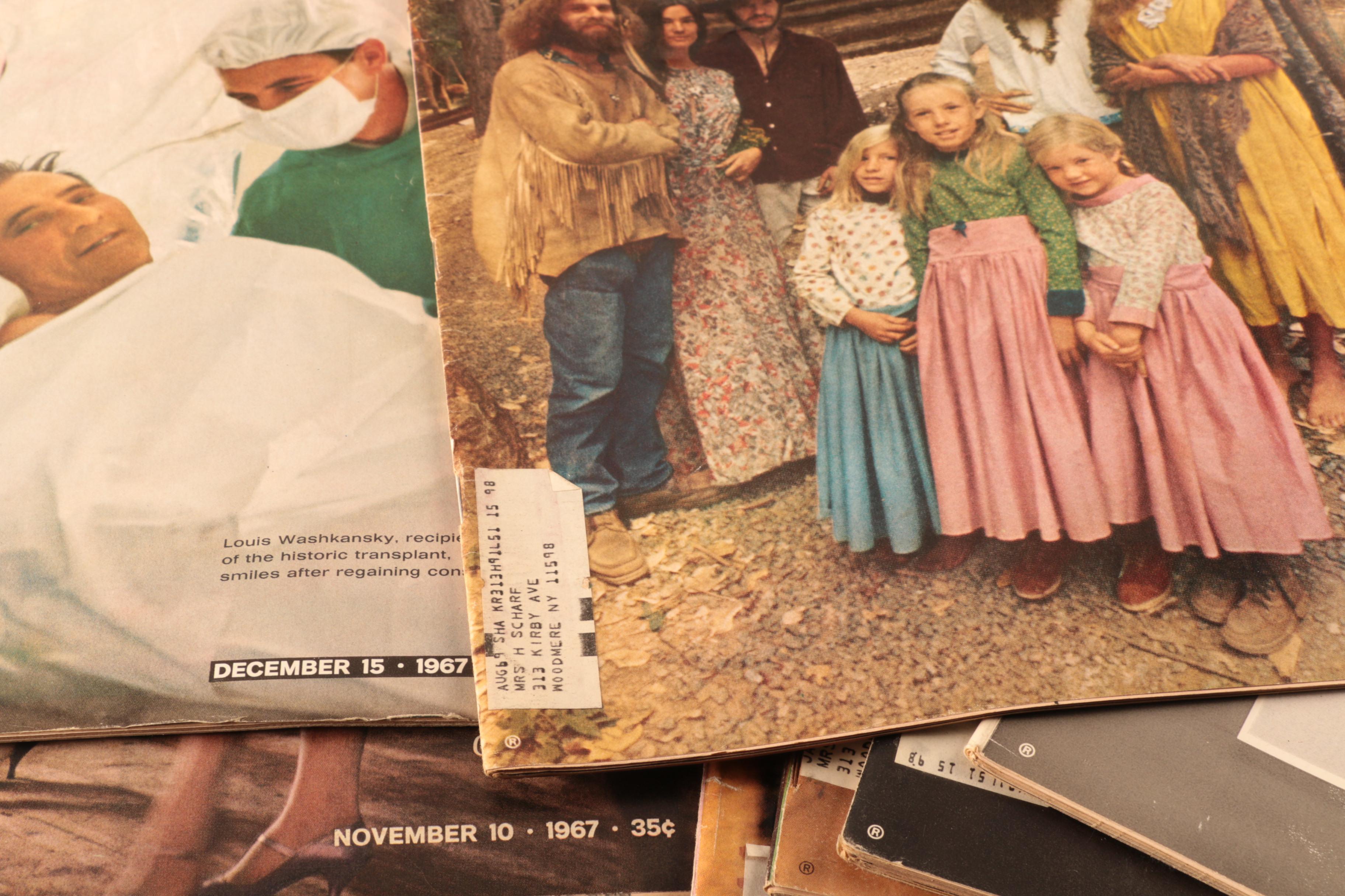 Collection of "Life" Magazines