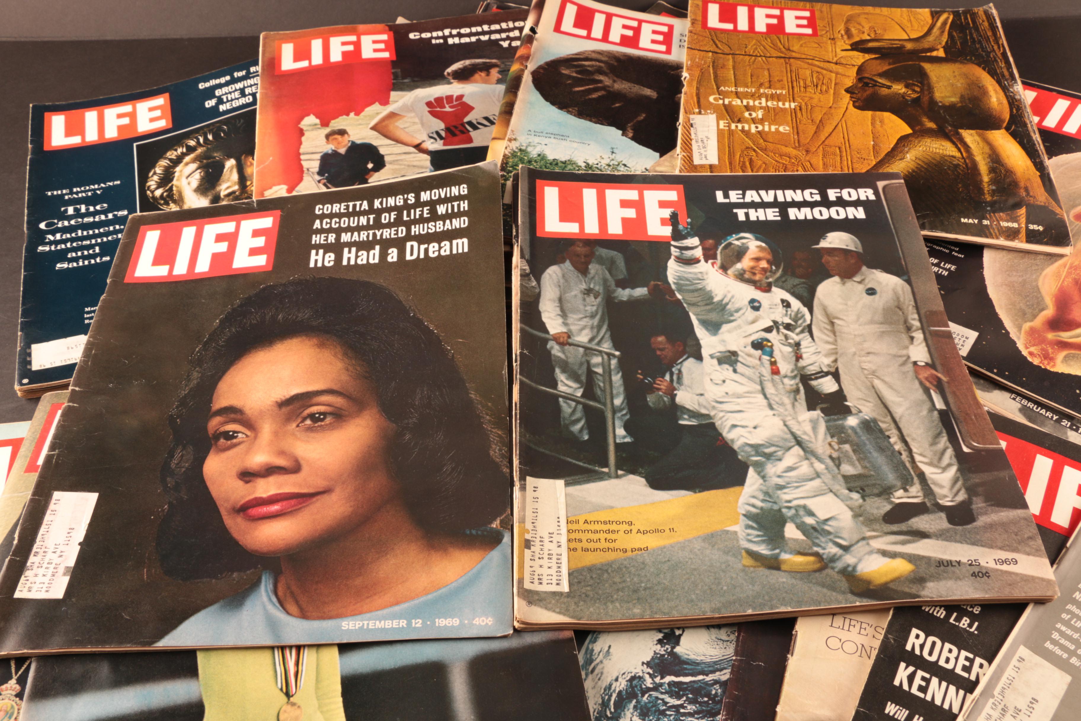 Collection of "Life" Magazines