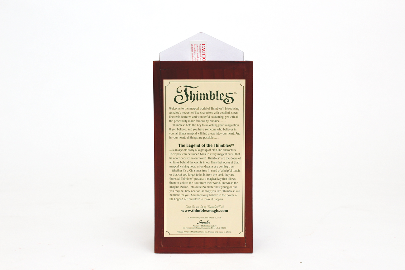 Pair of Annalee Thimble Dolls