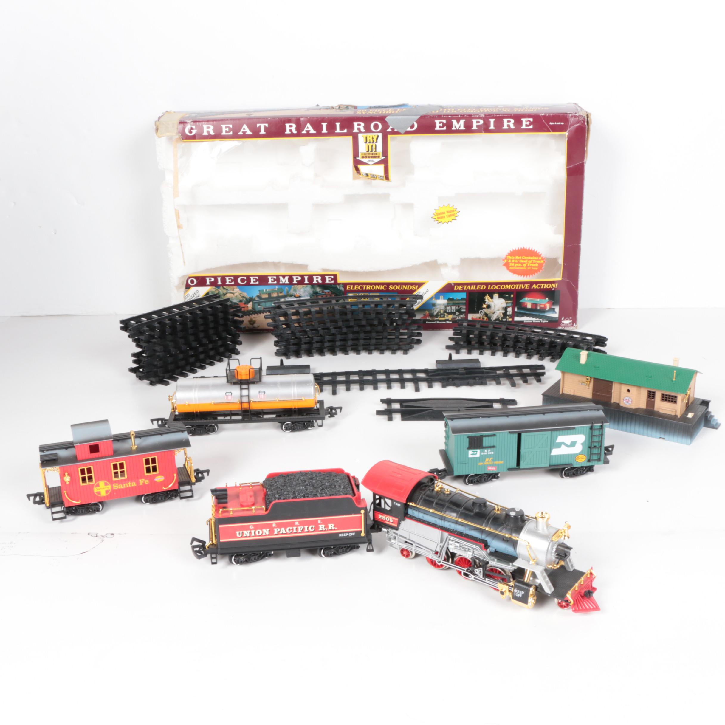 1993 New Bright "The Great Railroad Empire" Train Set
