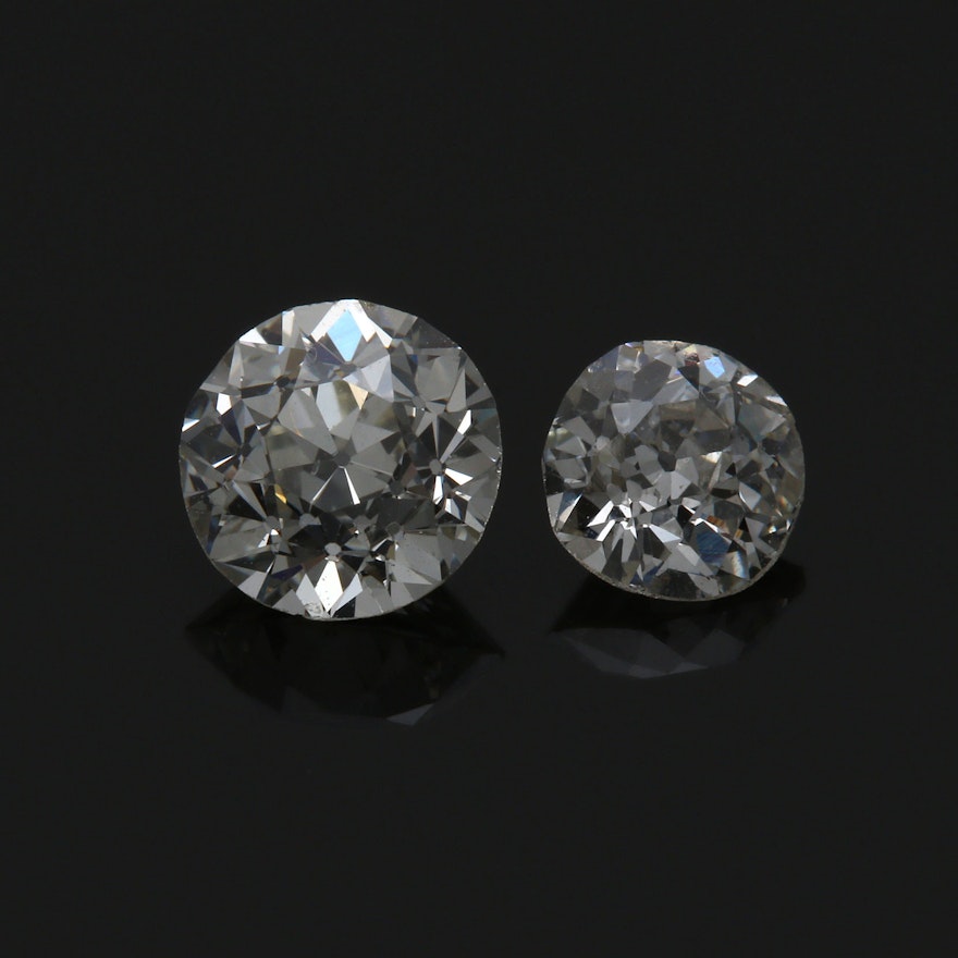 0.83 CTW Loose Diamonds