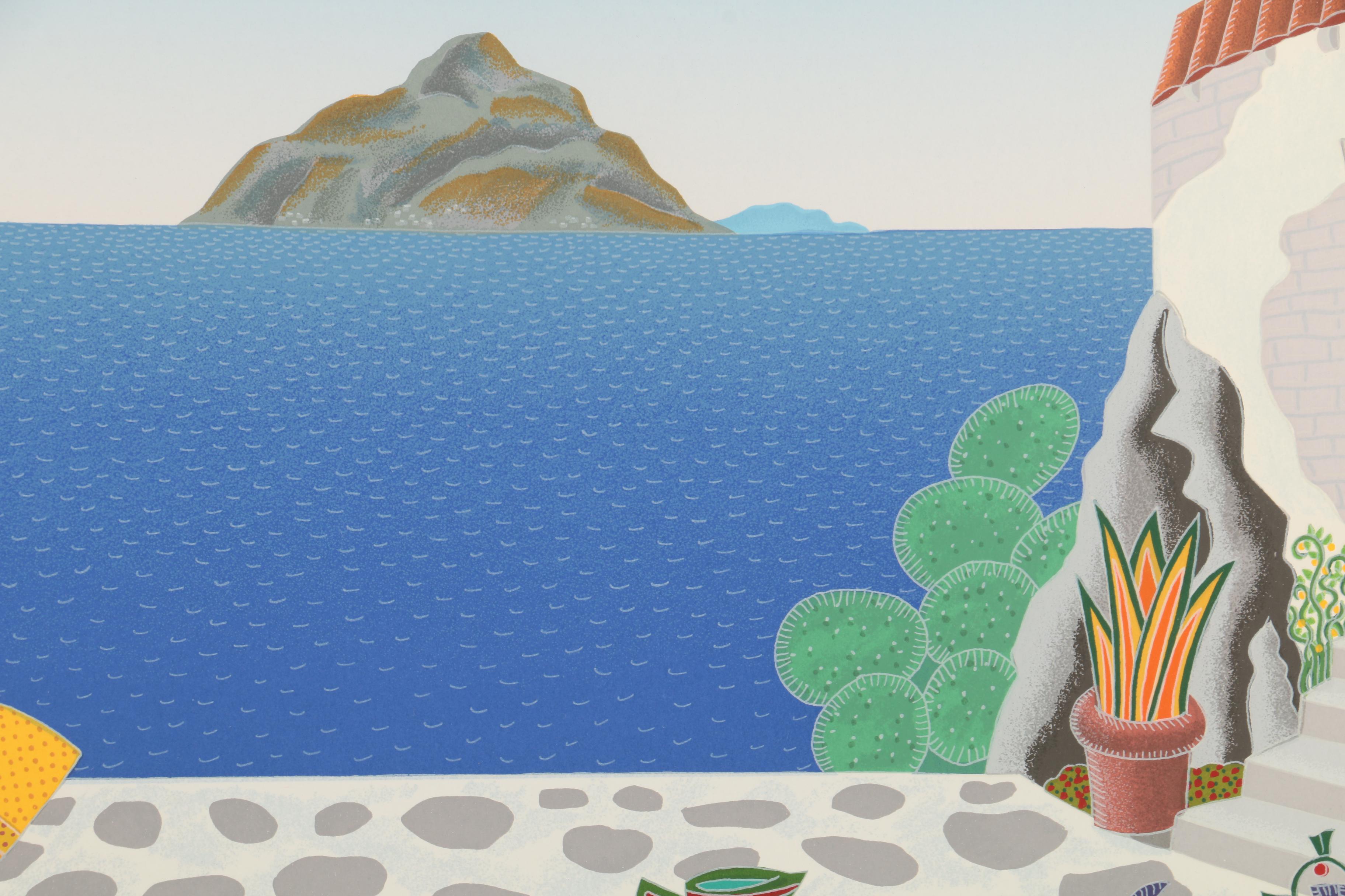 Thomas McKnight Limited Edition Serigraph "Dragonissi"