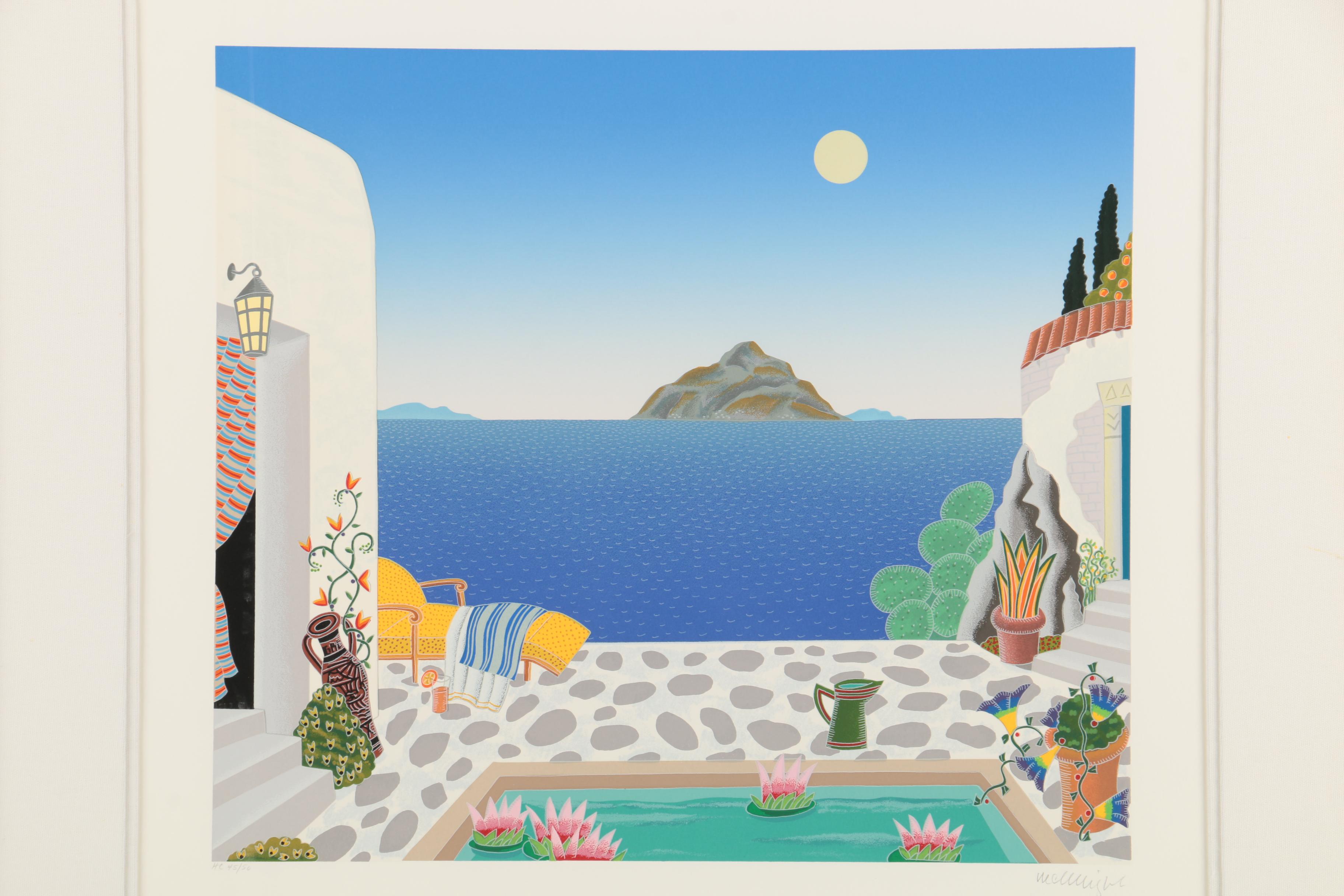 Thomas McKnight Limited Edition Serigraph "Dragonissi"