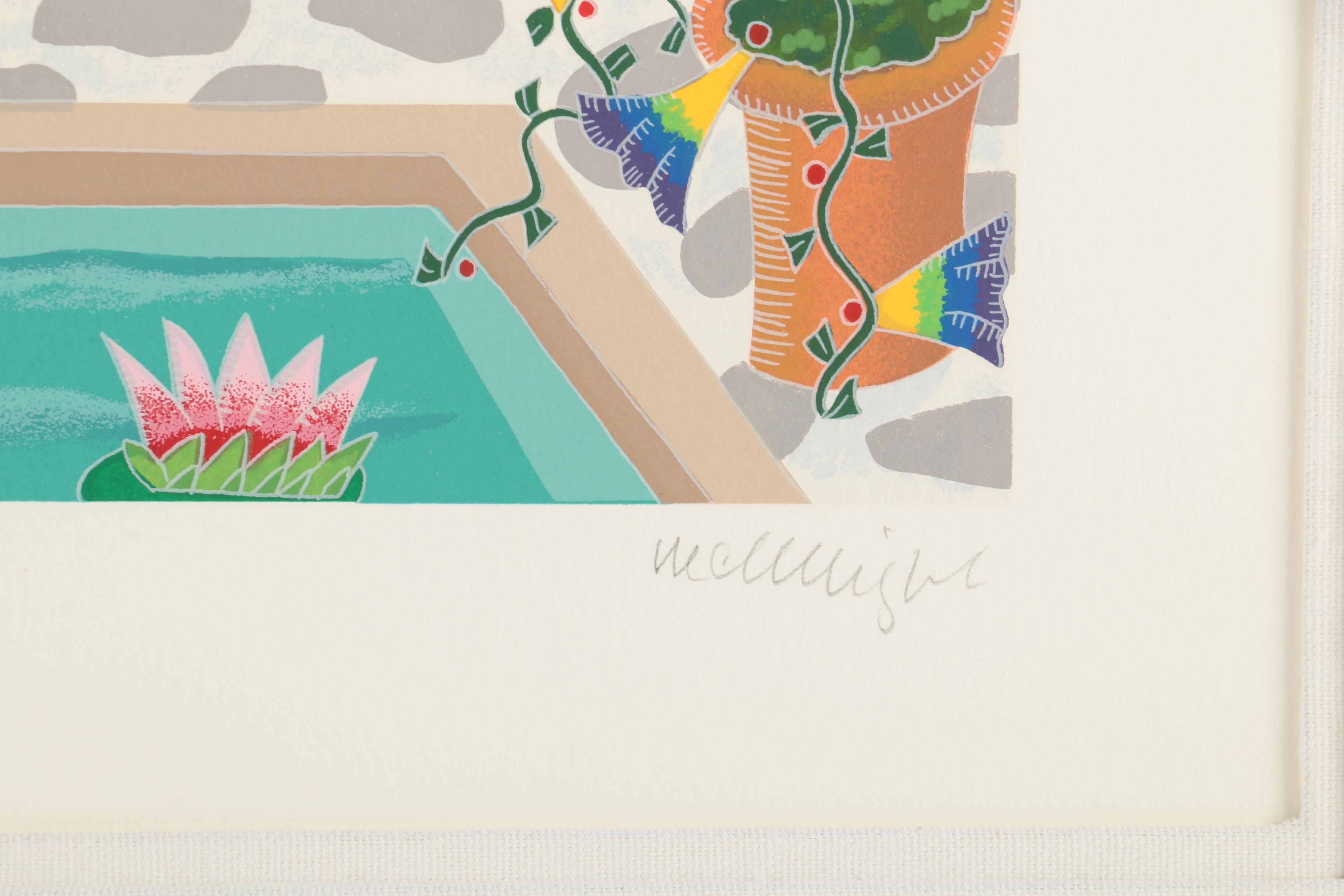 Thomas McKnight Limited Edition Serigraph "Dragonissi"