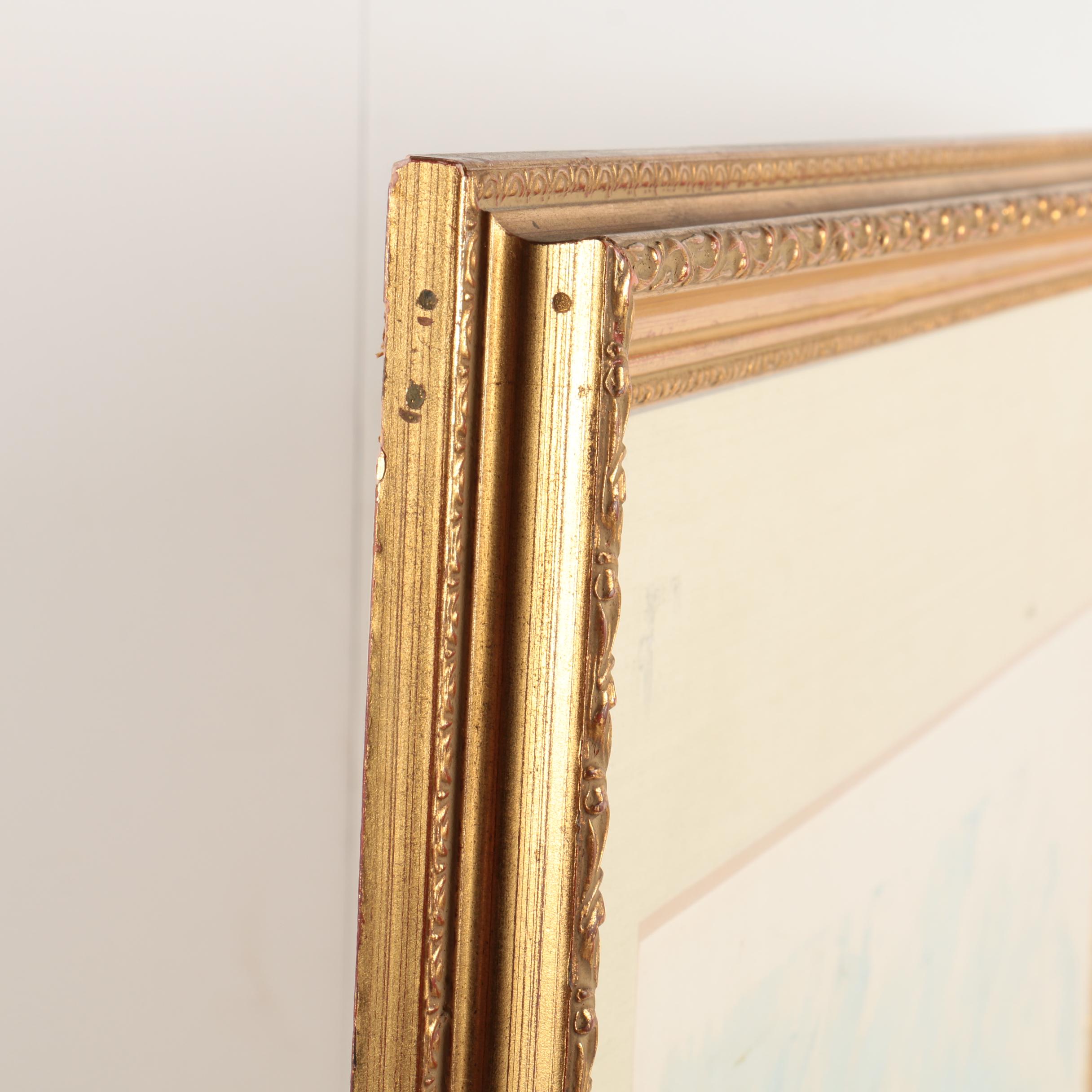 Wayland Moore Limited Edition Serigraph "Tennis Player"