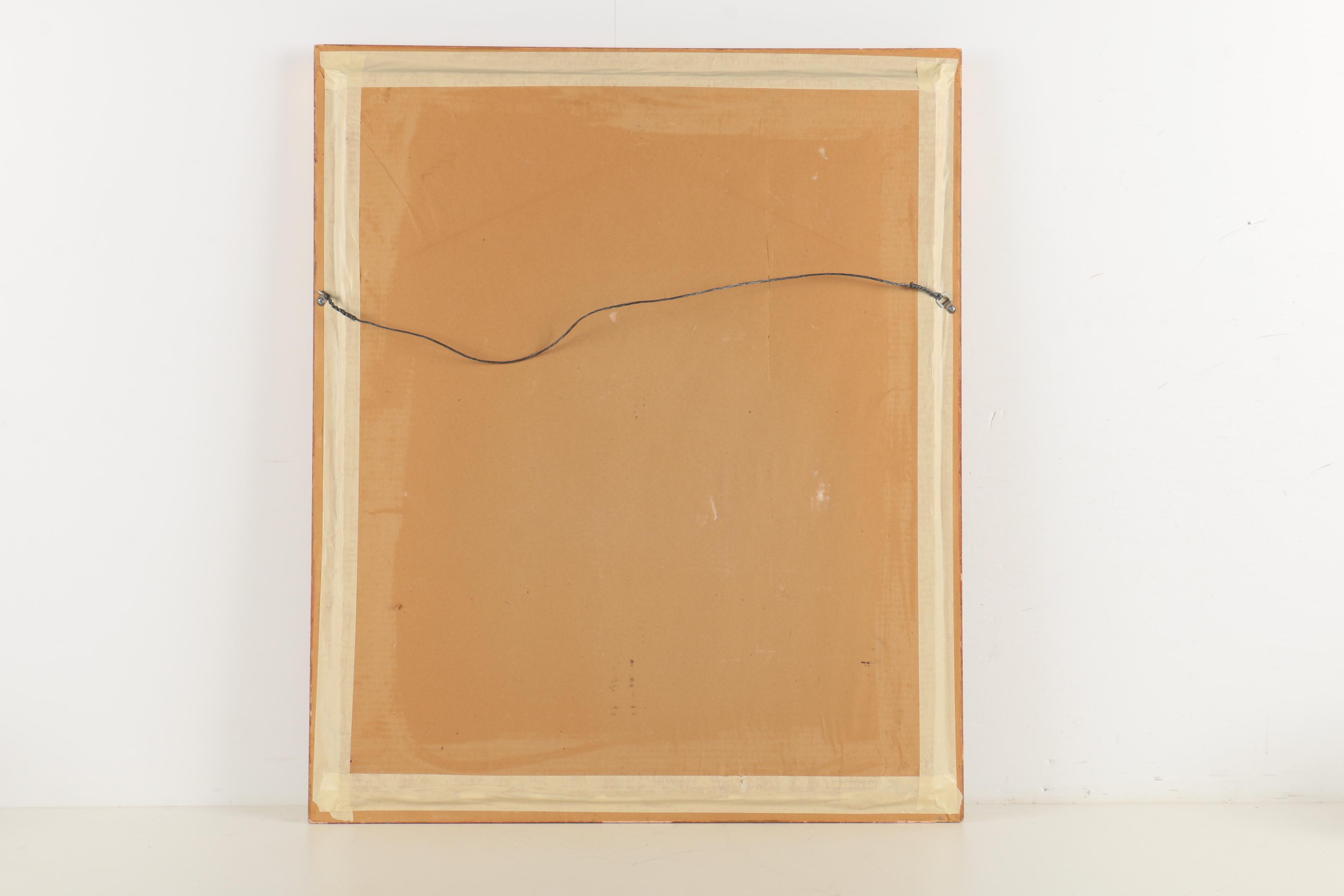 Wayland Moore Limited Edition Serigraph "Tennis Player"