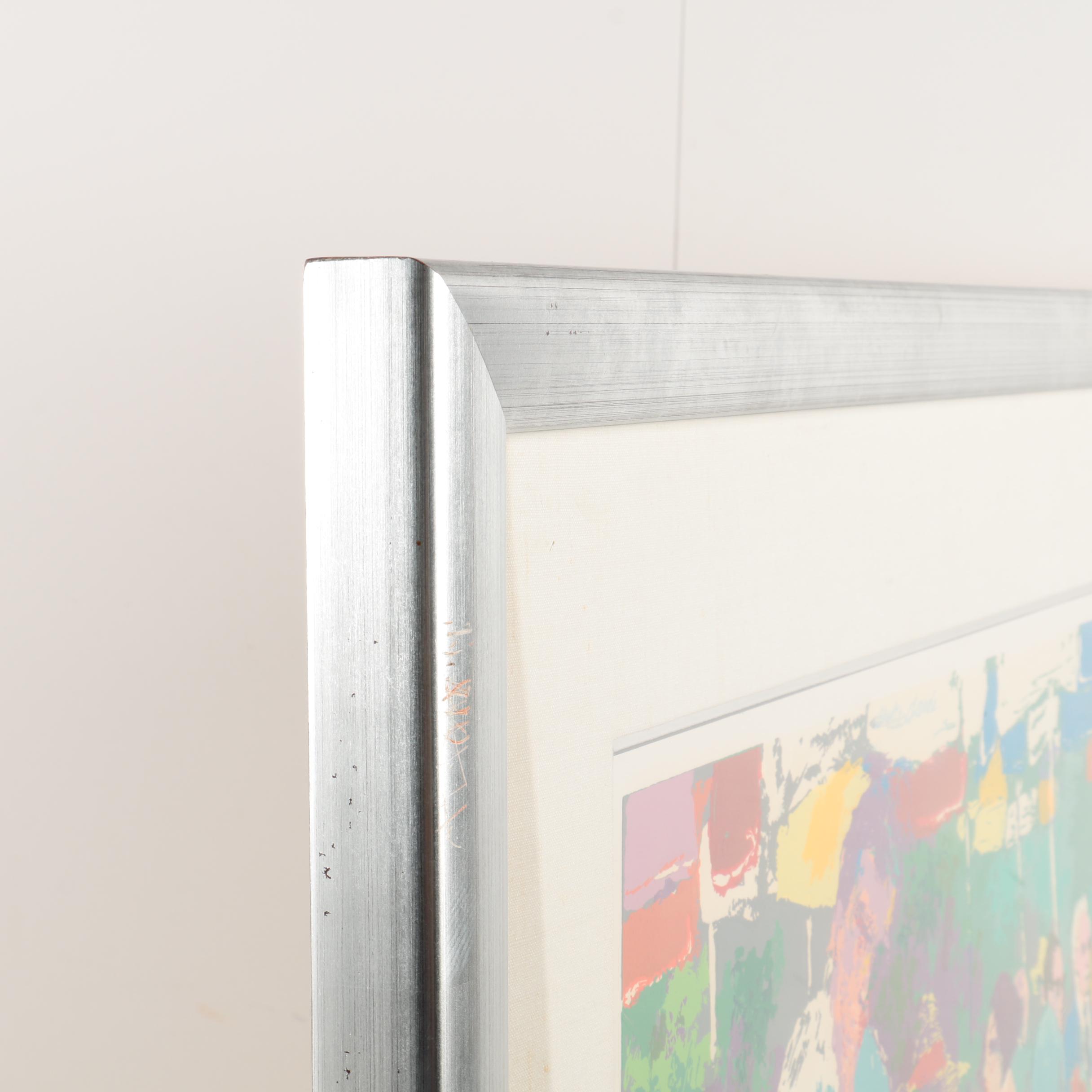 LeRoy Neiman Limited Edition Serigraph "Bistro Garden"