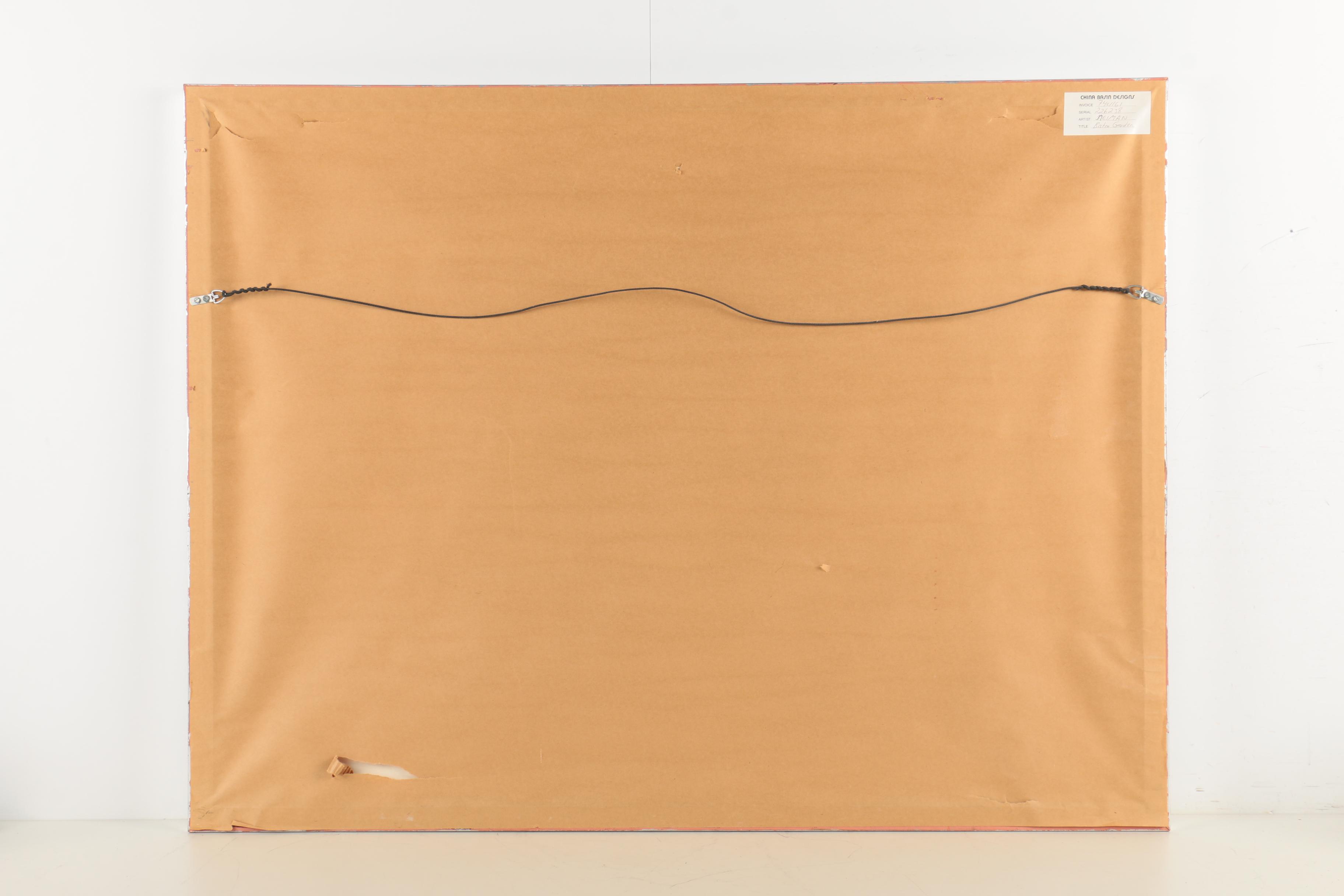 LeRoy Neiman Limited Edition Serigraph "Bistro Garden"