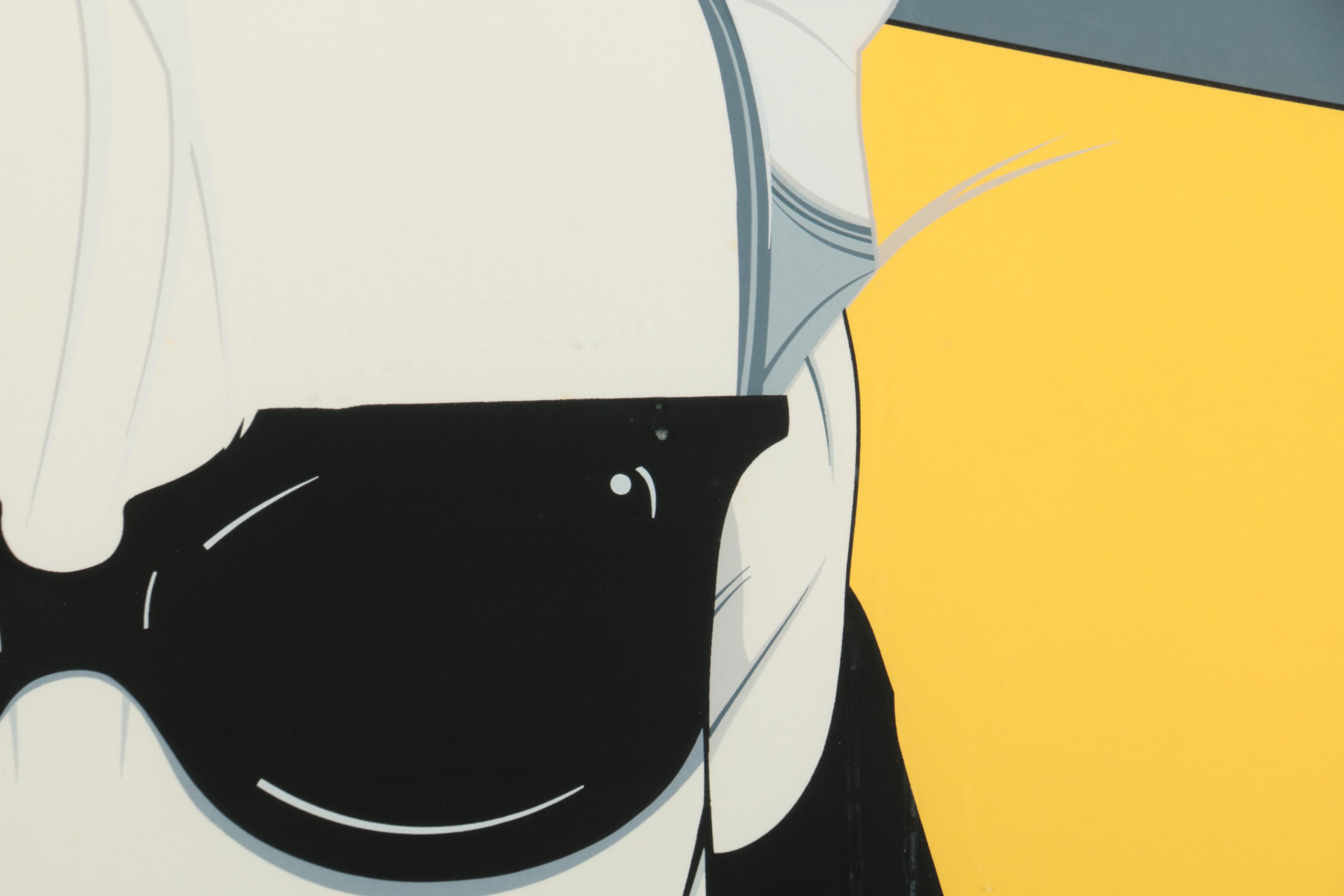 1985 Mirage Editions Serigraph Poster for Patrick Nagel Gallery Exhibition