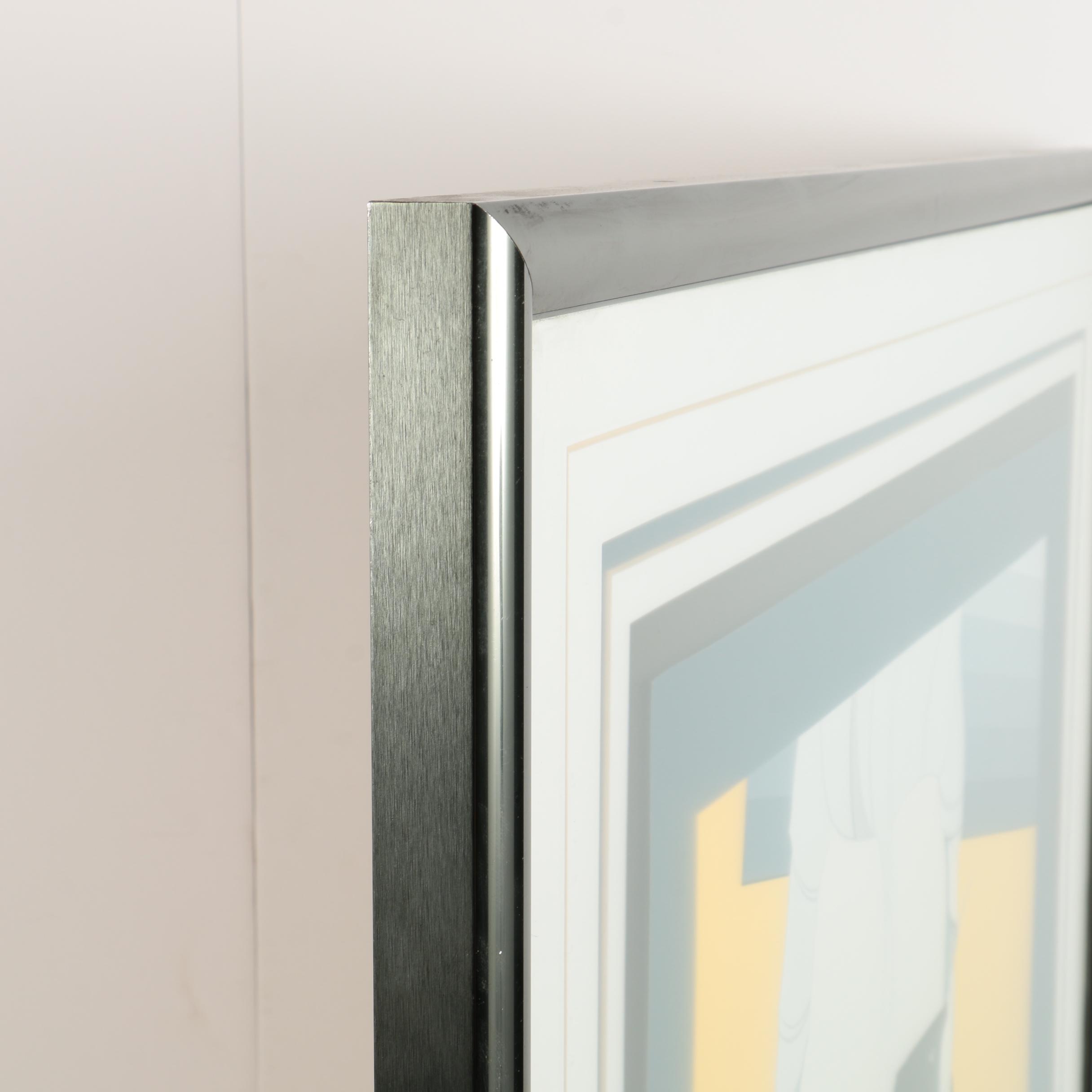 1985 Mirage Editions Serigraph Poster for Patrick Nagel Gallery Exhibition