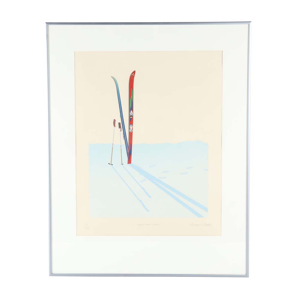 Mike Potter Signed Limited Edition Serigraph "Gone For Lunch"