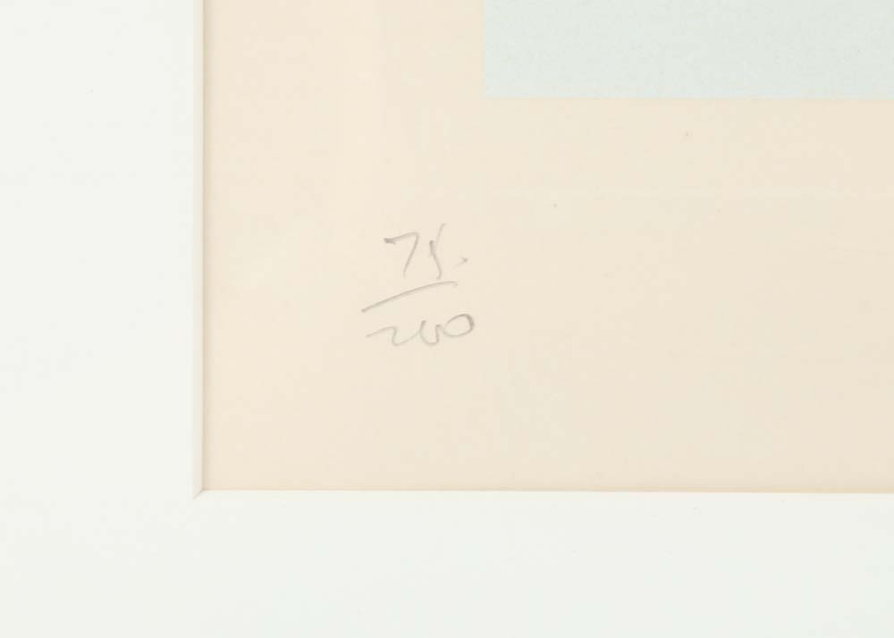 Mike Potter Signed Limited Edition Serigraph "Gone For Lunch"