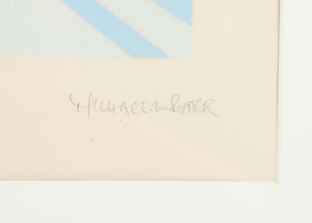 Mike Potter Signed Limited Edition Serigraph "Gone For Lunch"