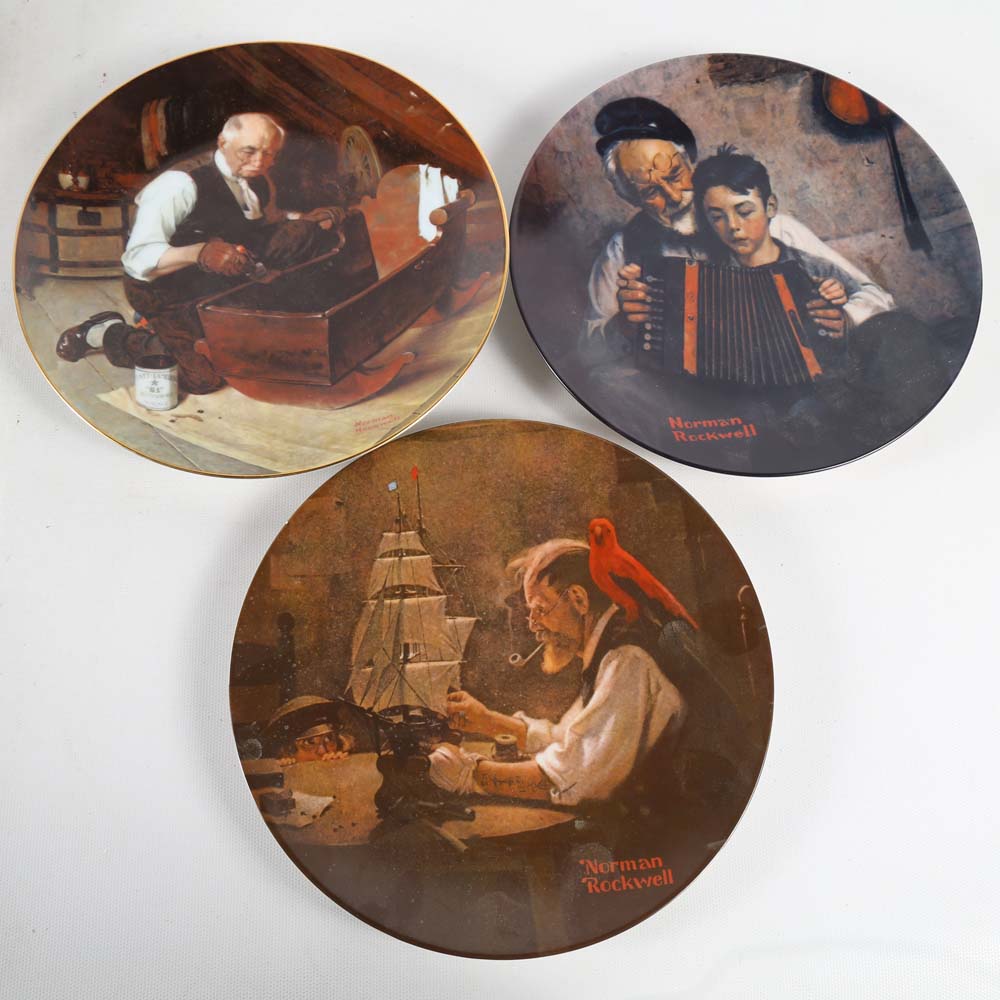Norman Rockwell Collector Plates by Knowles