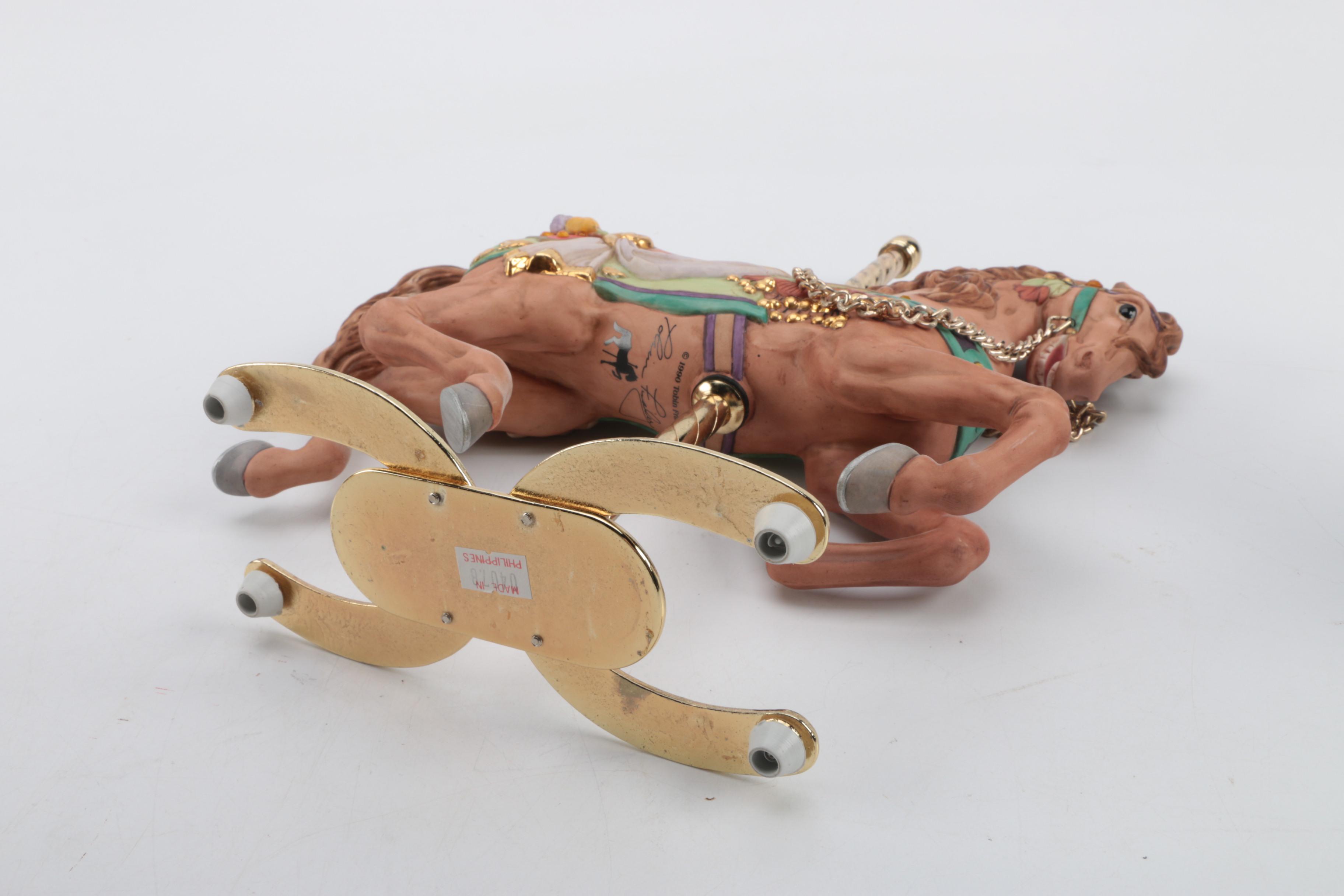Tobin Fraley Carousel Horse Figurines