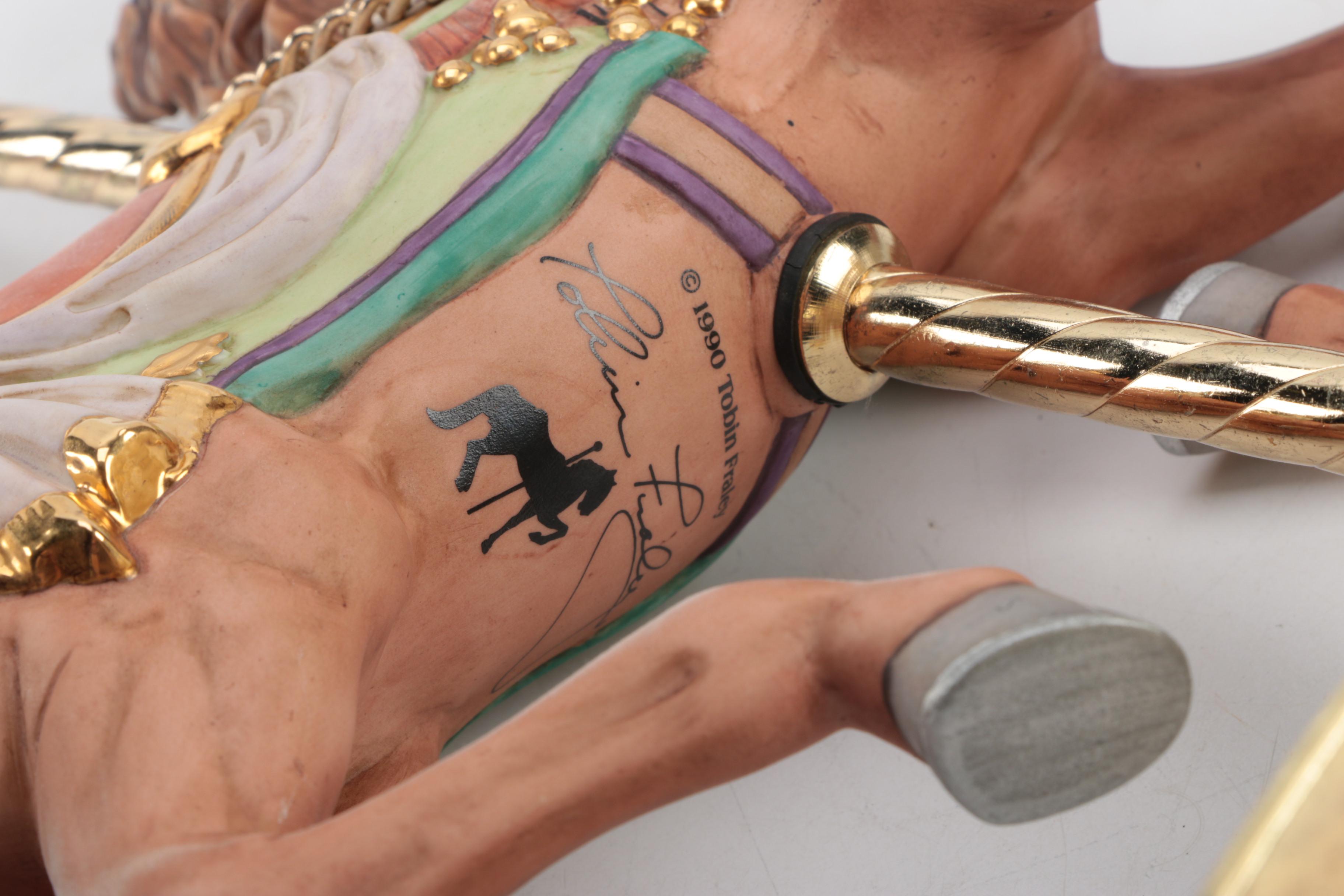 Tobin Fraley Carousel Horse Figurines