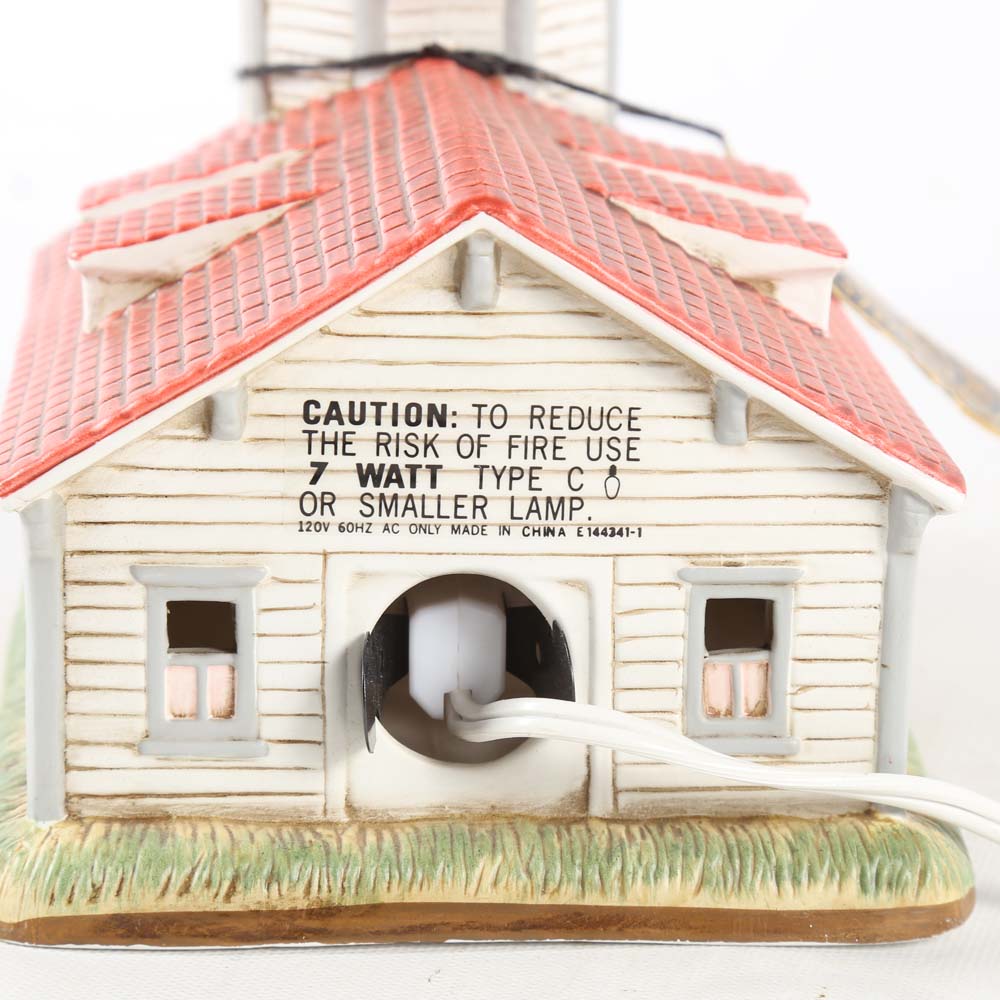 George Lefton Ceramic Lighthouse