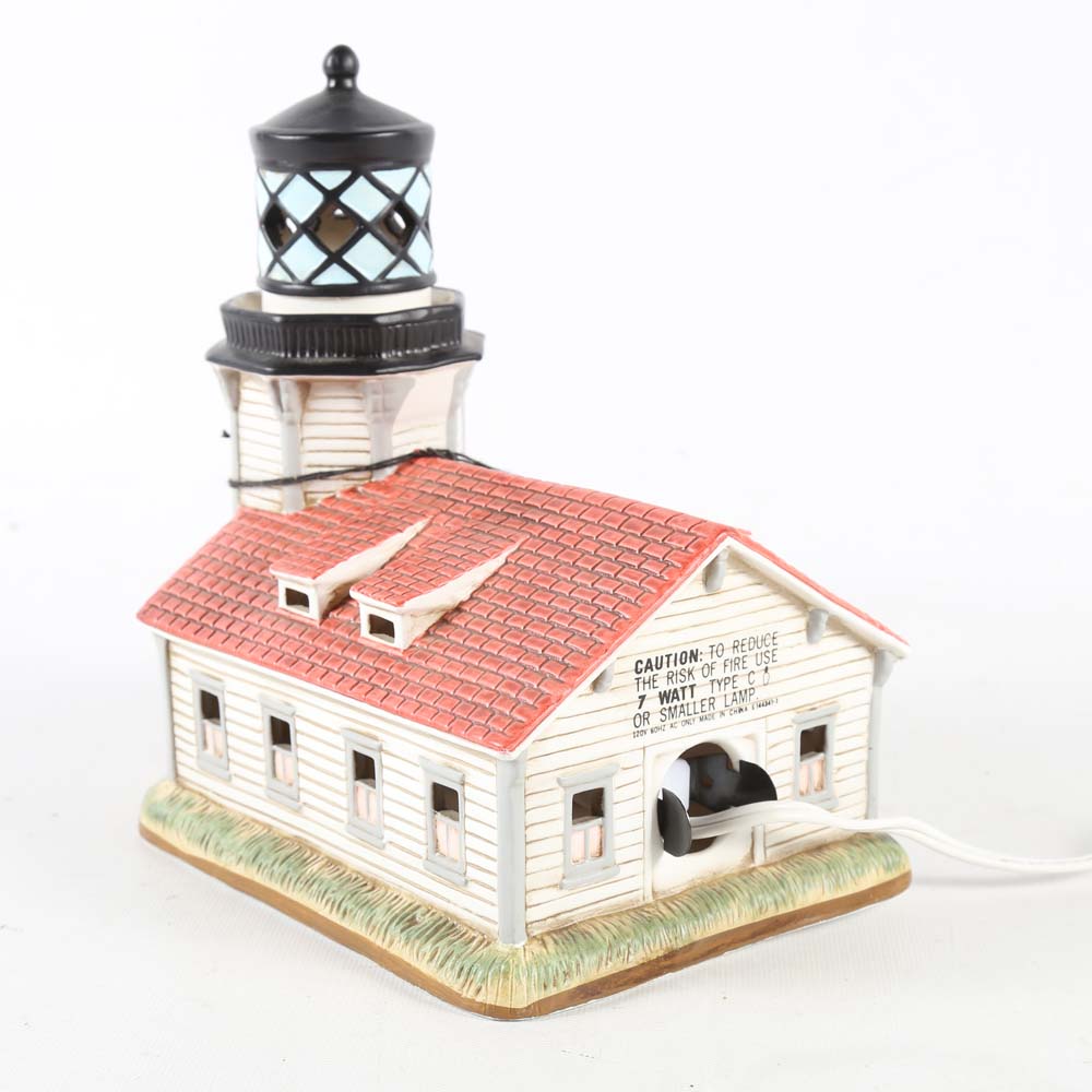 George Lefton Ceramic Lighthouse