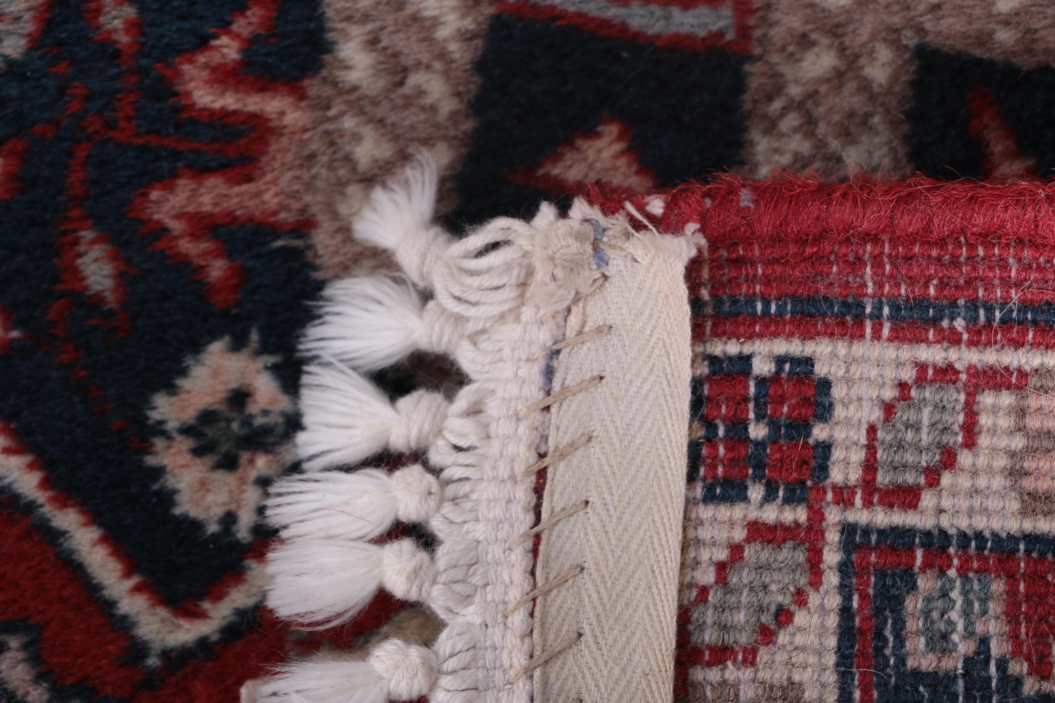 Hand-Knotted Indo-Caucasian Carpet Runner