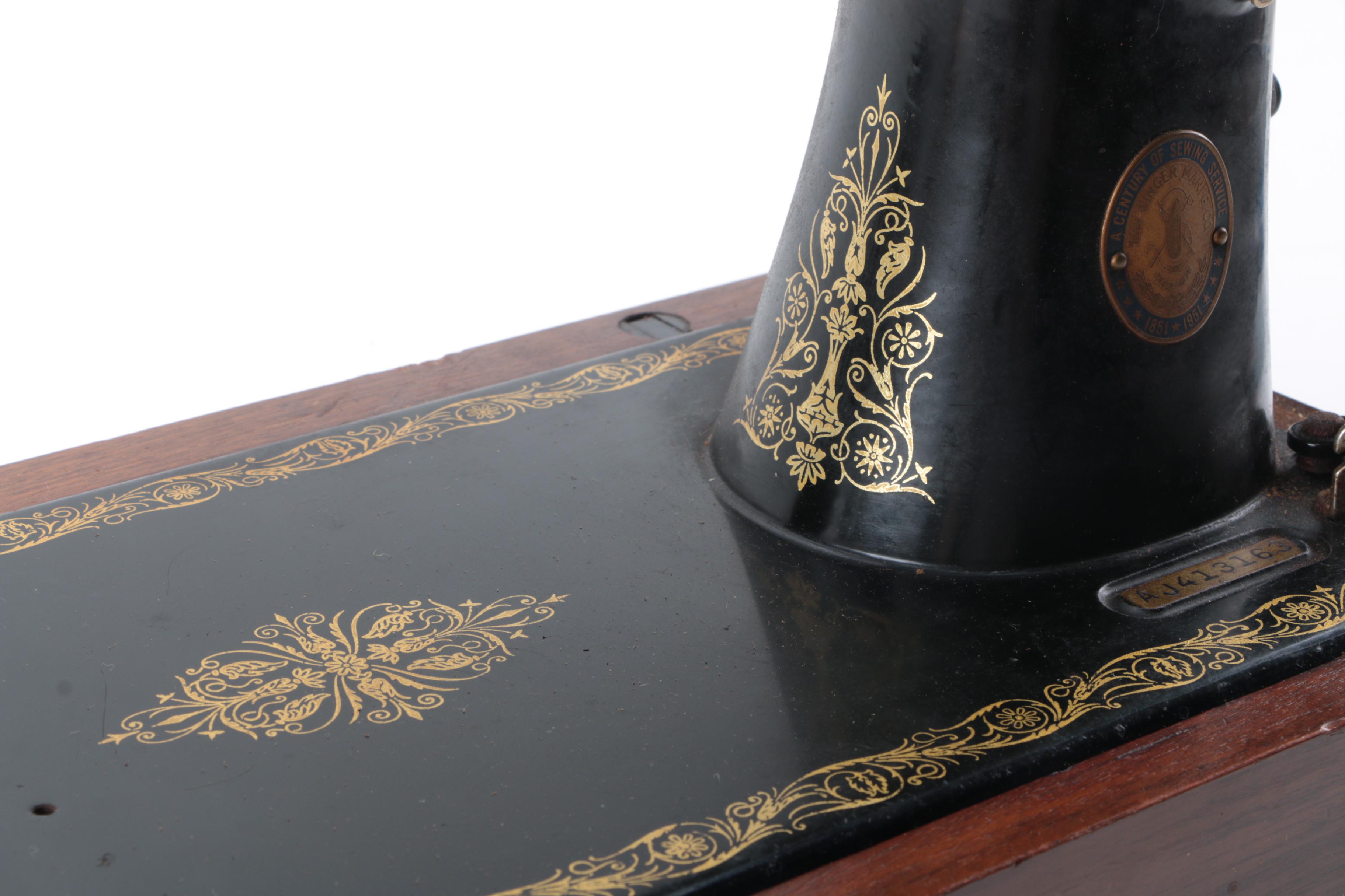 1950 AJ Series Singer Sewing Machine