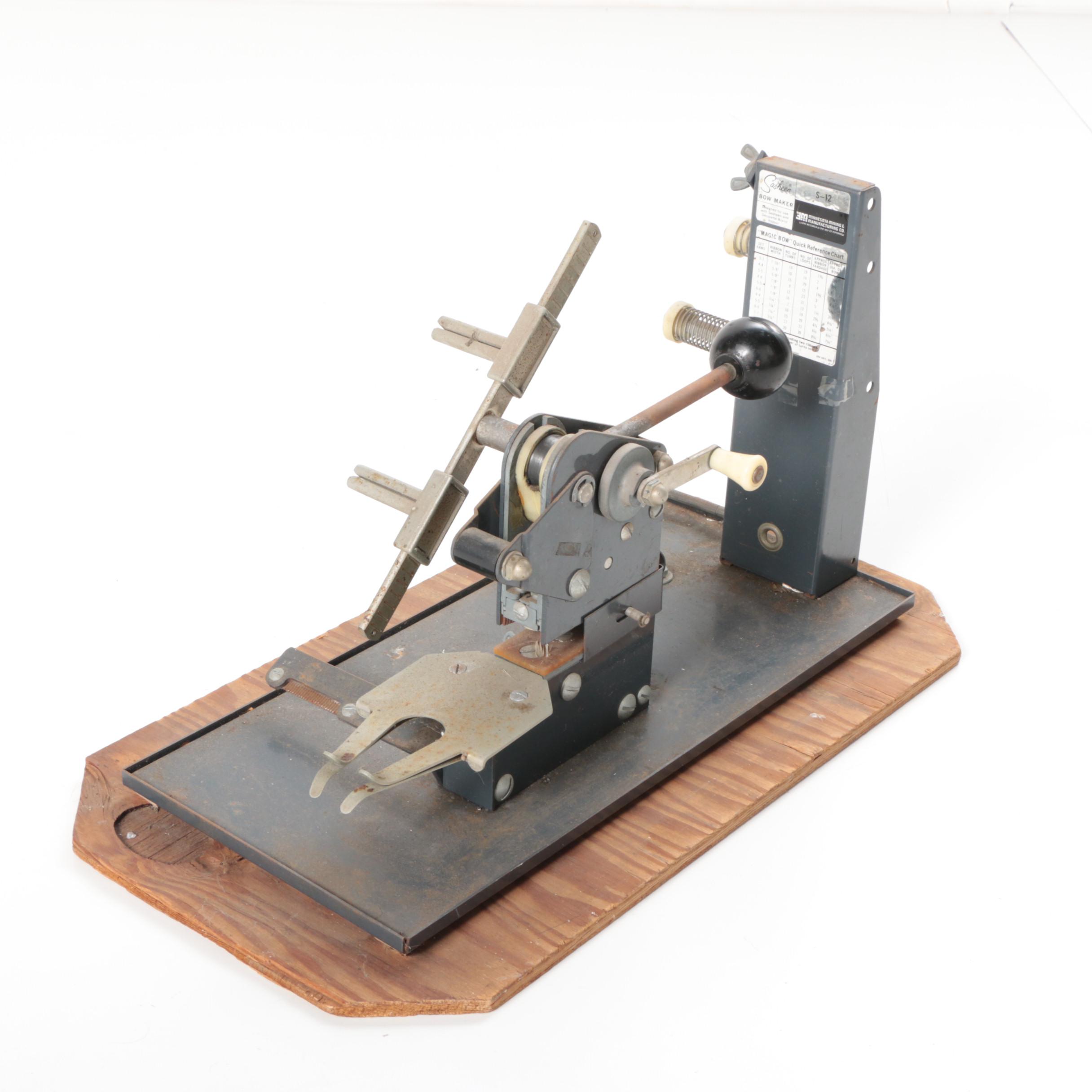 Vintage Sasheen S-12 Bow Maker