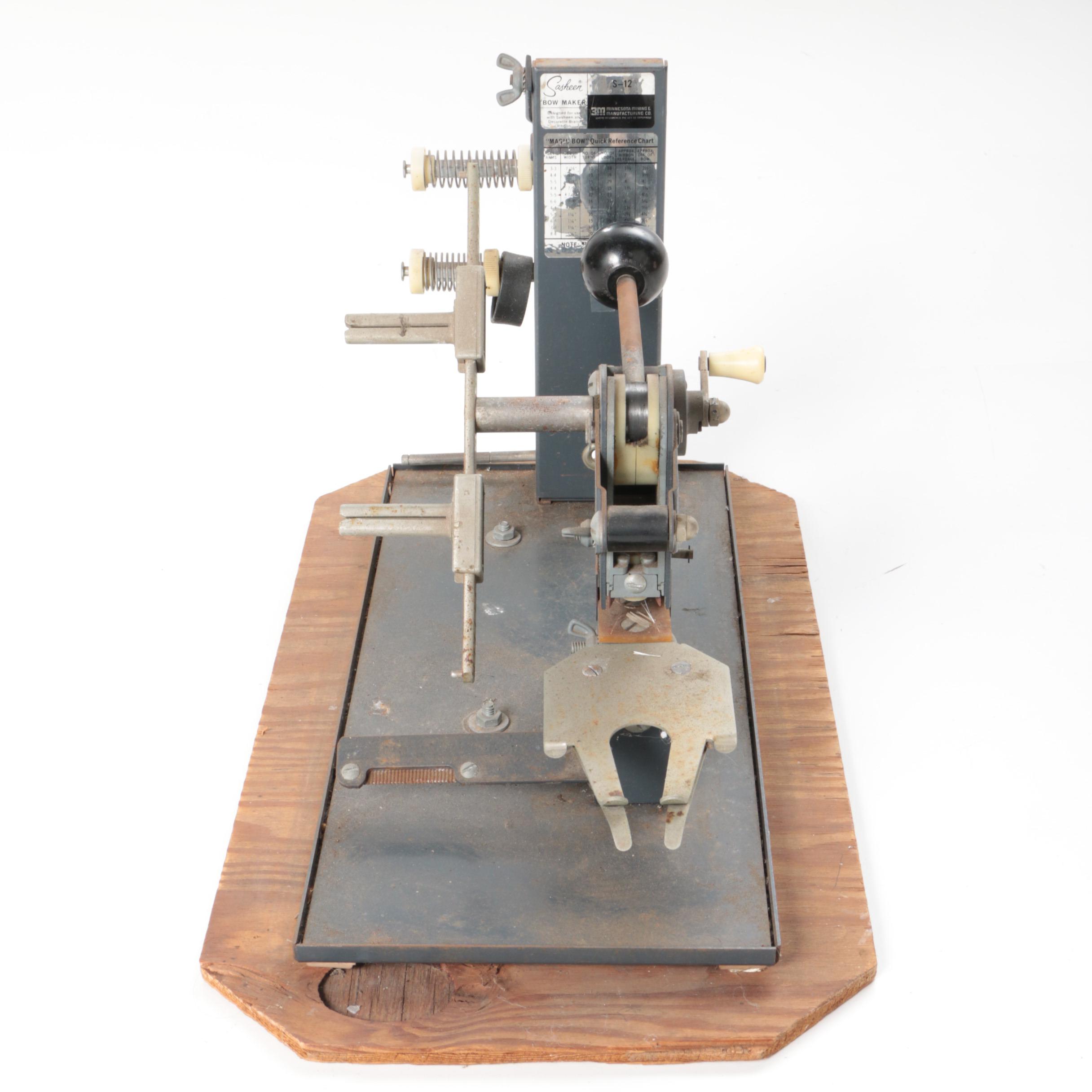 Vintage Sasheen S-12 Bow Maker