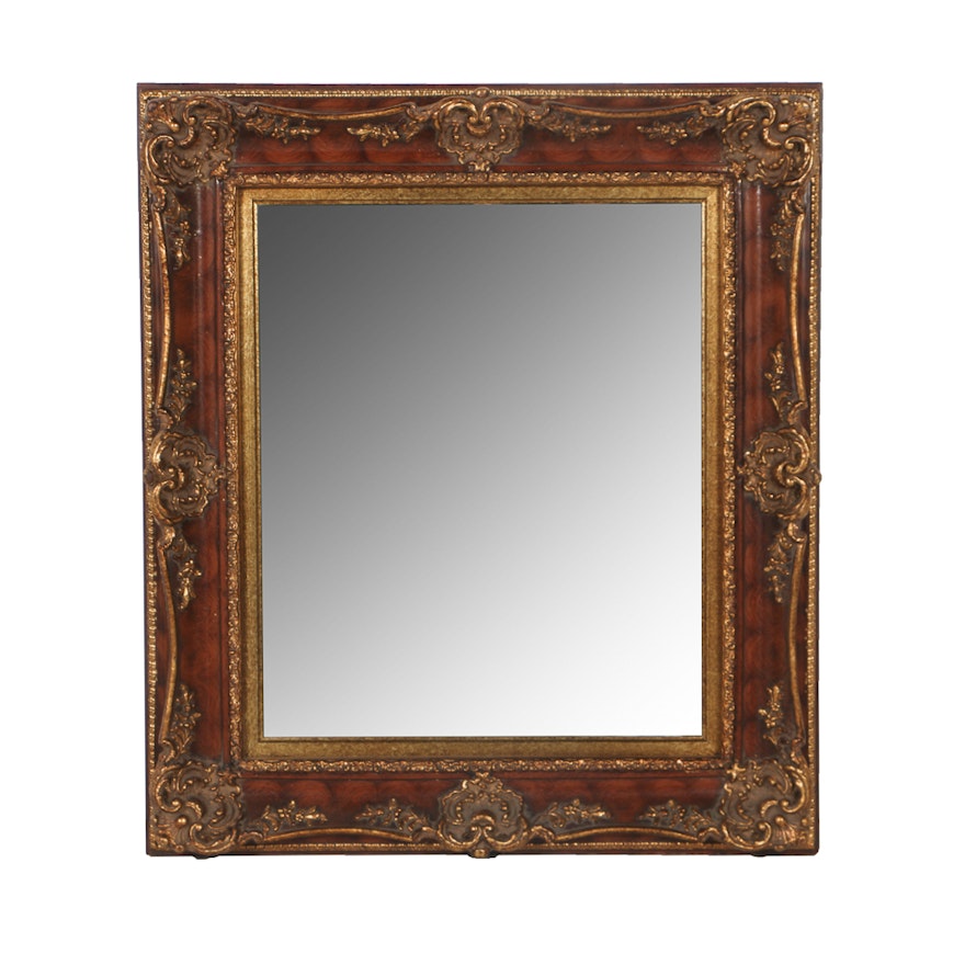 Wall Mirror In Ornate Frame