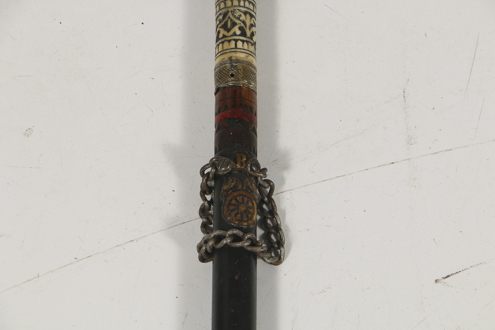 Vintage Walking Canes, Including Three with Hidden Blades