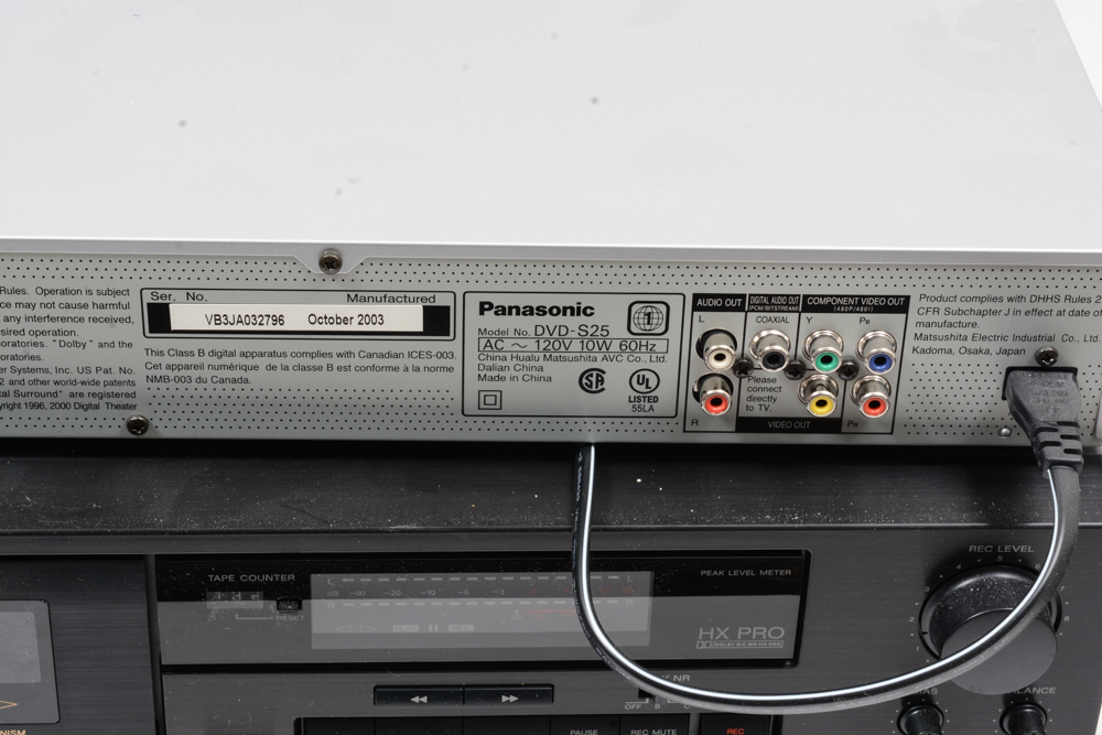 Sony and Panasonic Stereo System