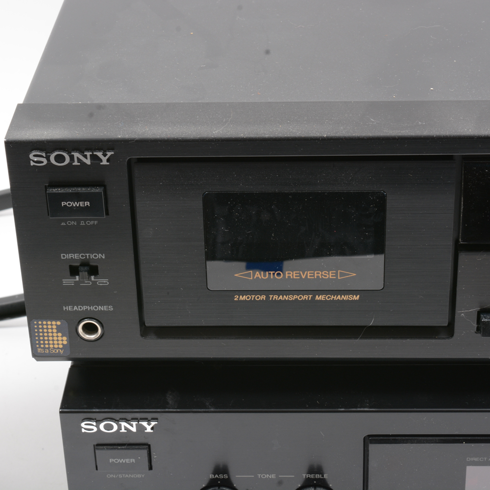 Sony and Panasonic Stereo System