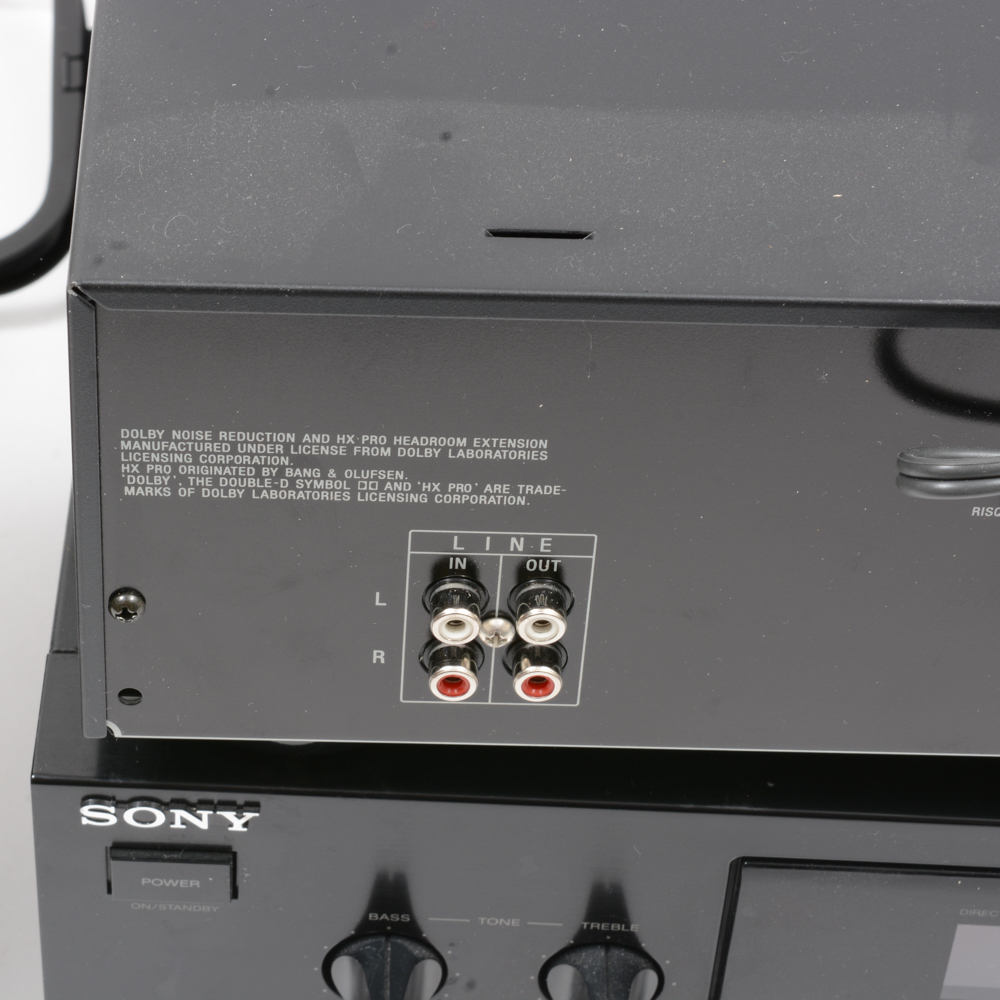 Sony and Panasonic Stereo System