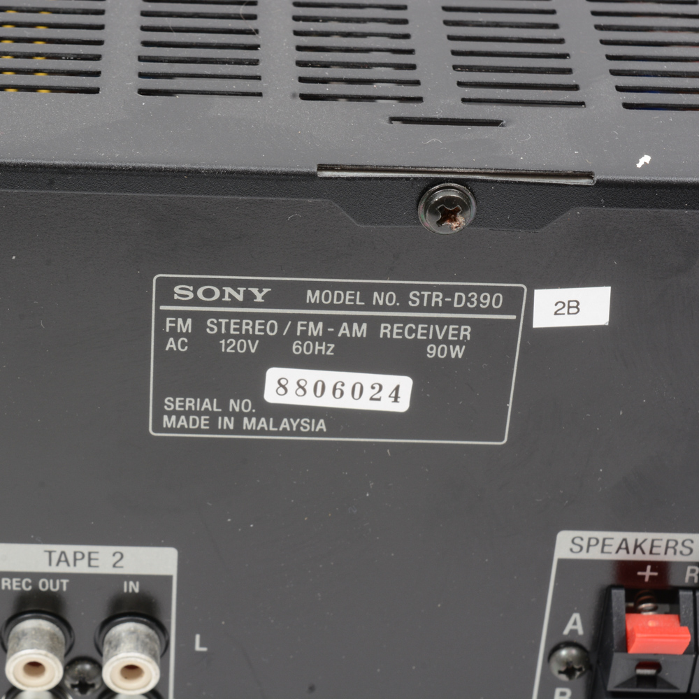 Sony and Panasonic Stereo System