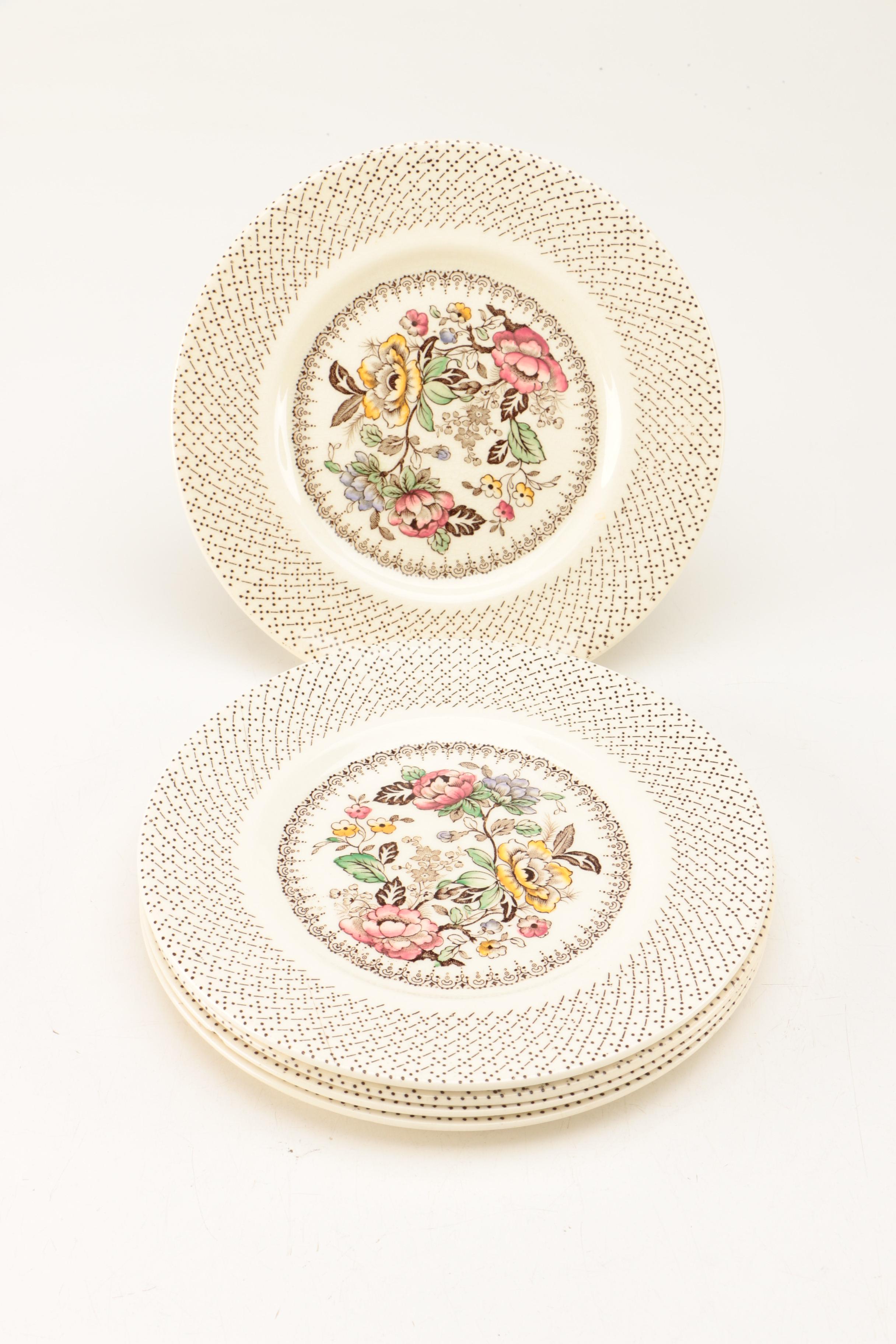 Vintage Myott Son & Co. "Swing Time" China Tableware