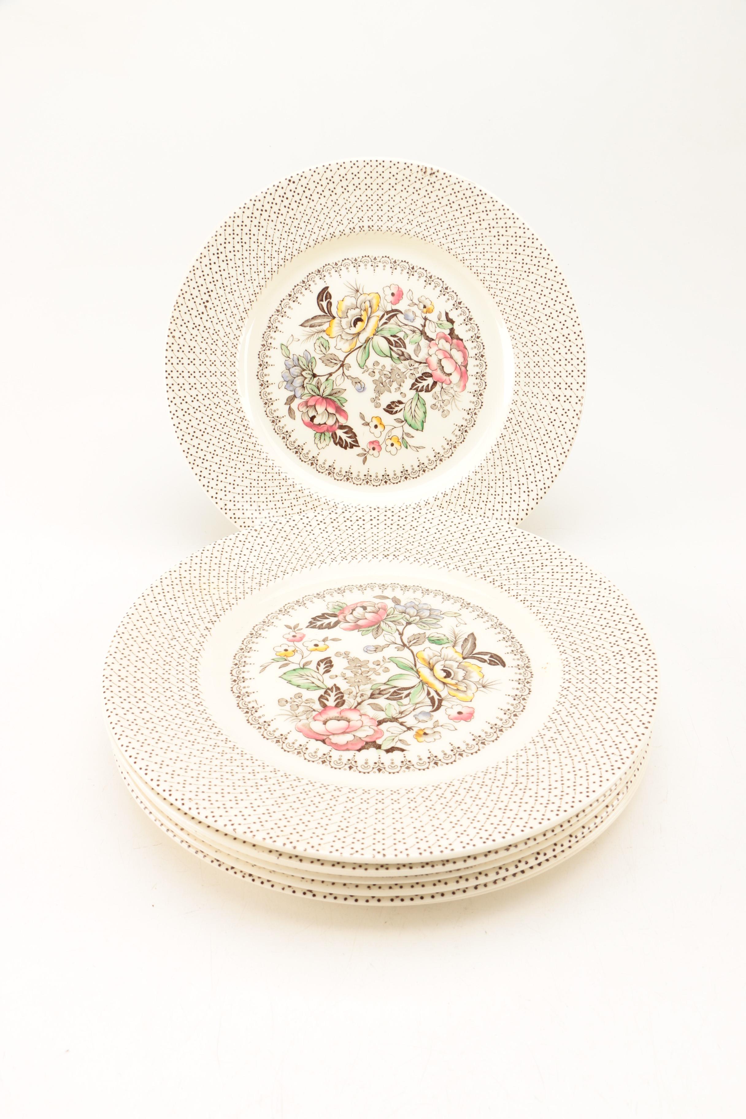 Vintage Myott Son & Co. "Swing Time" China Tableware