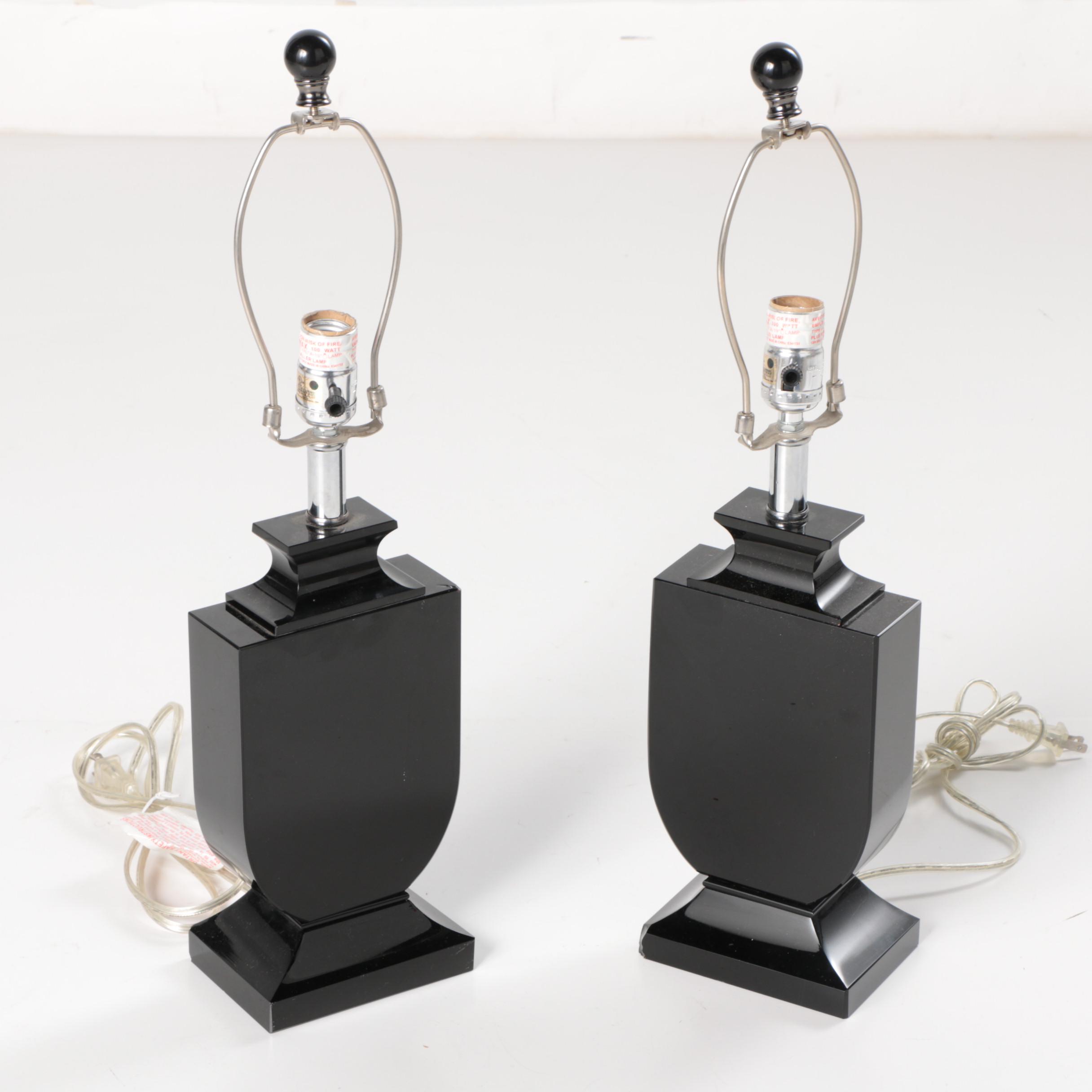 Contemporary Urn Table Lamps