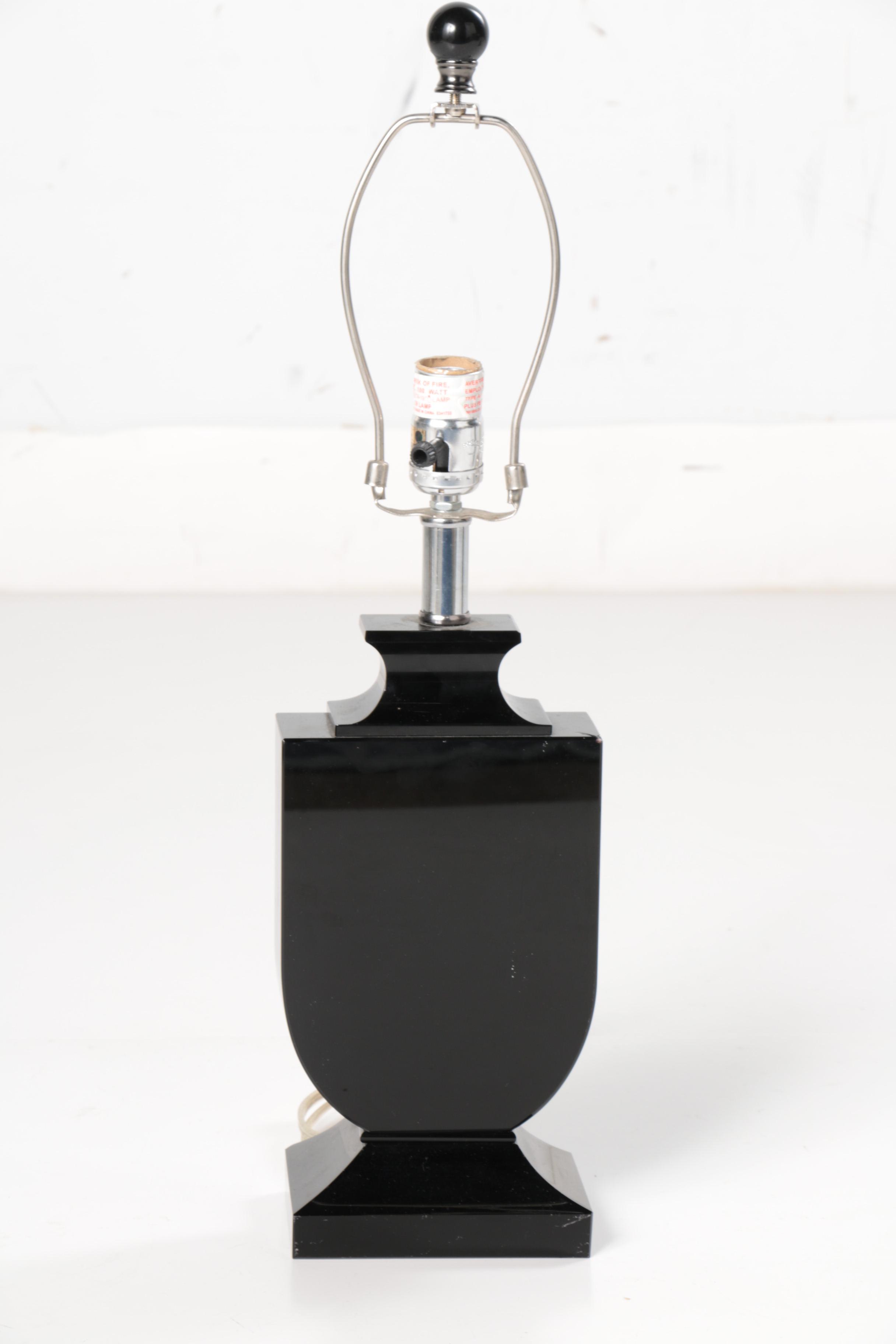 Contemporary Urn Table Lamps