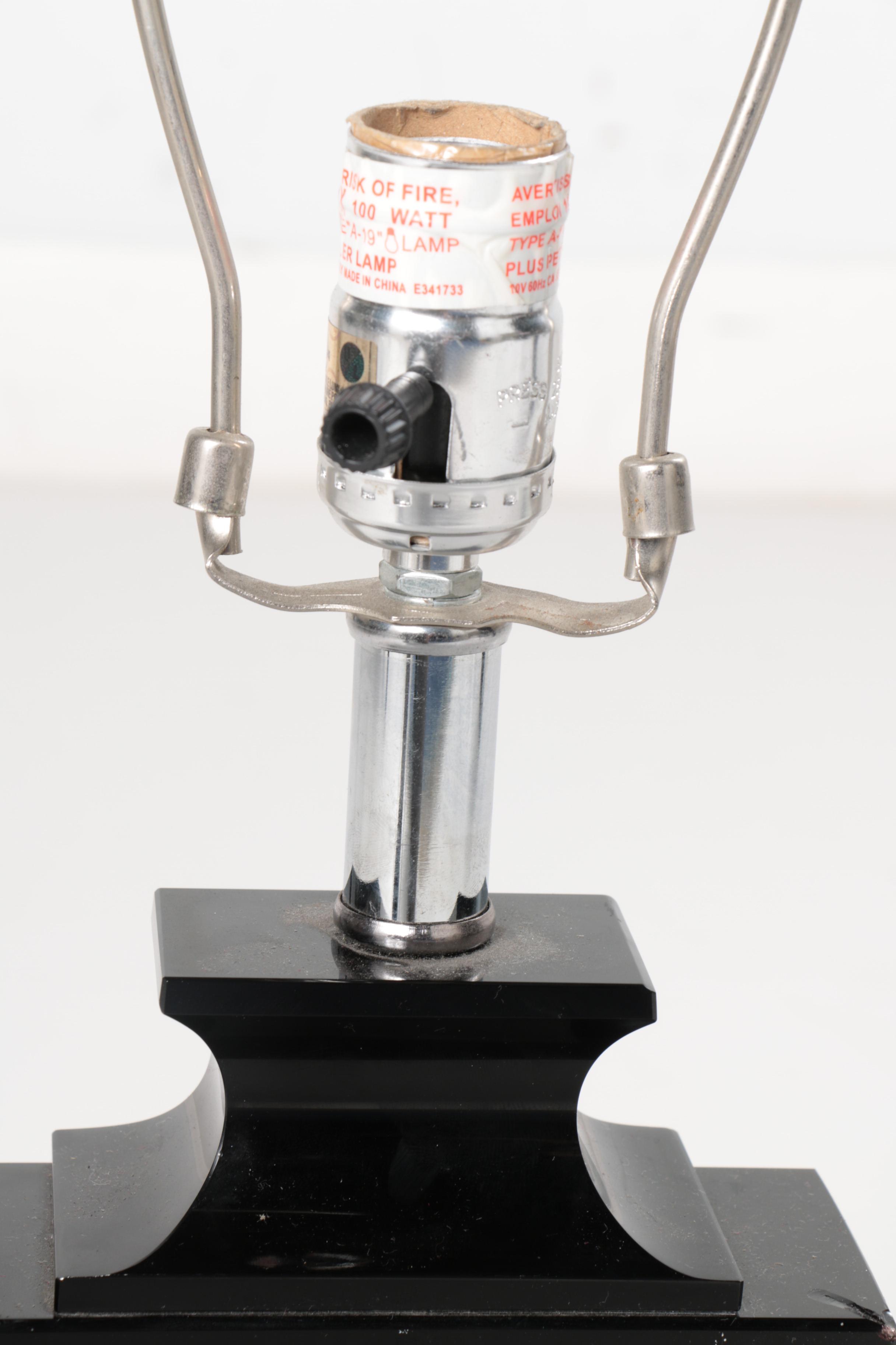 Contemporary Urn Table Lamps