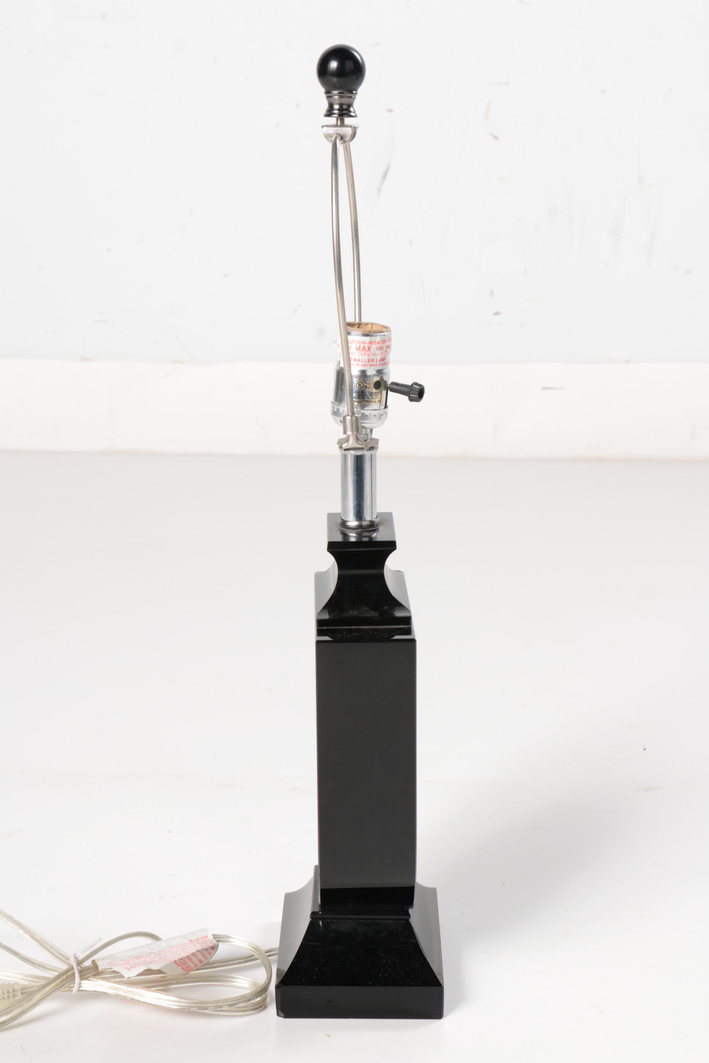 Contemporary Urn Table Lamps