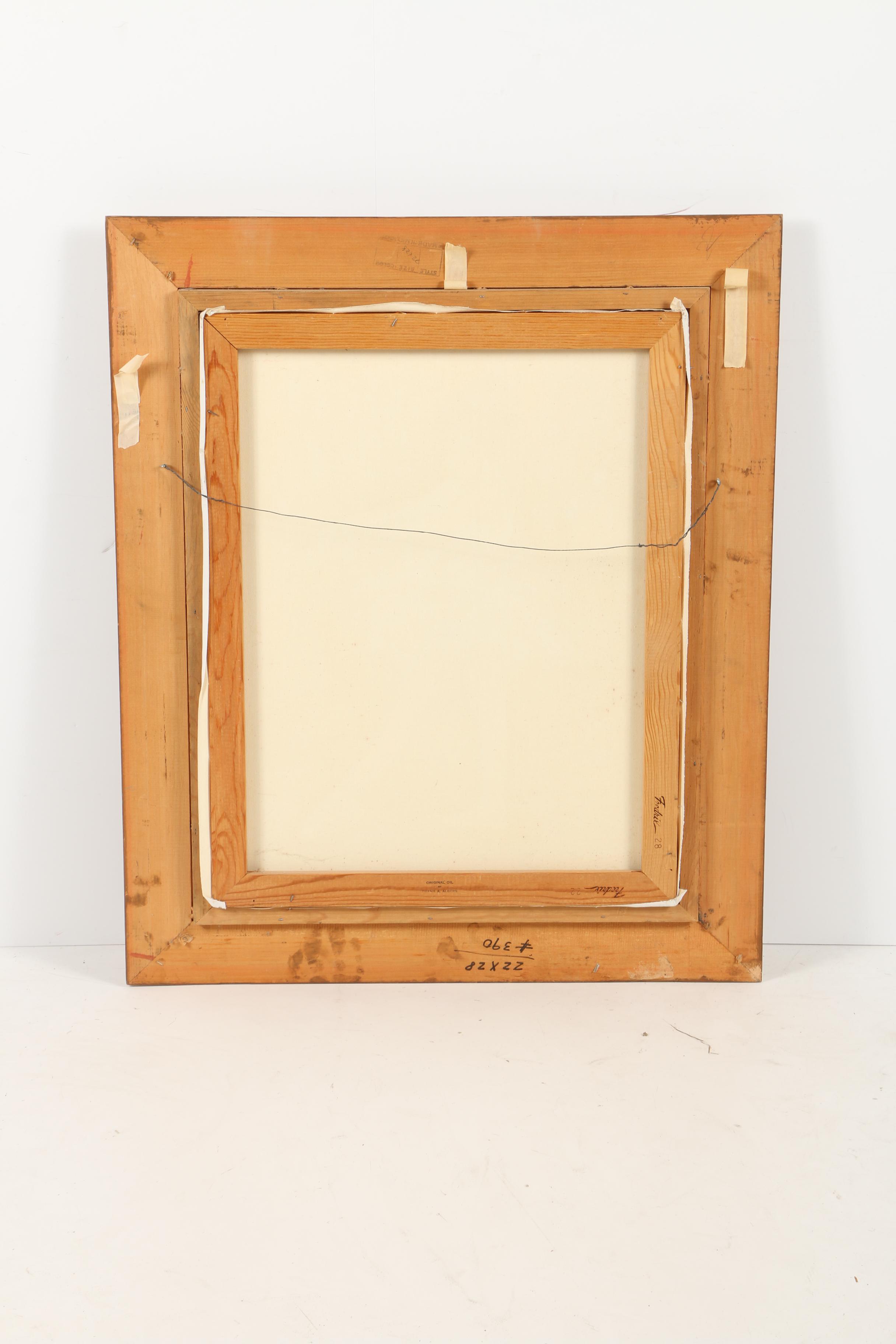 Deena A. Albers Oil Painting of a Young Ballerina