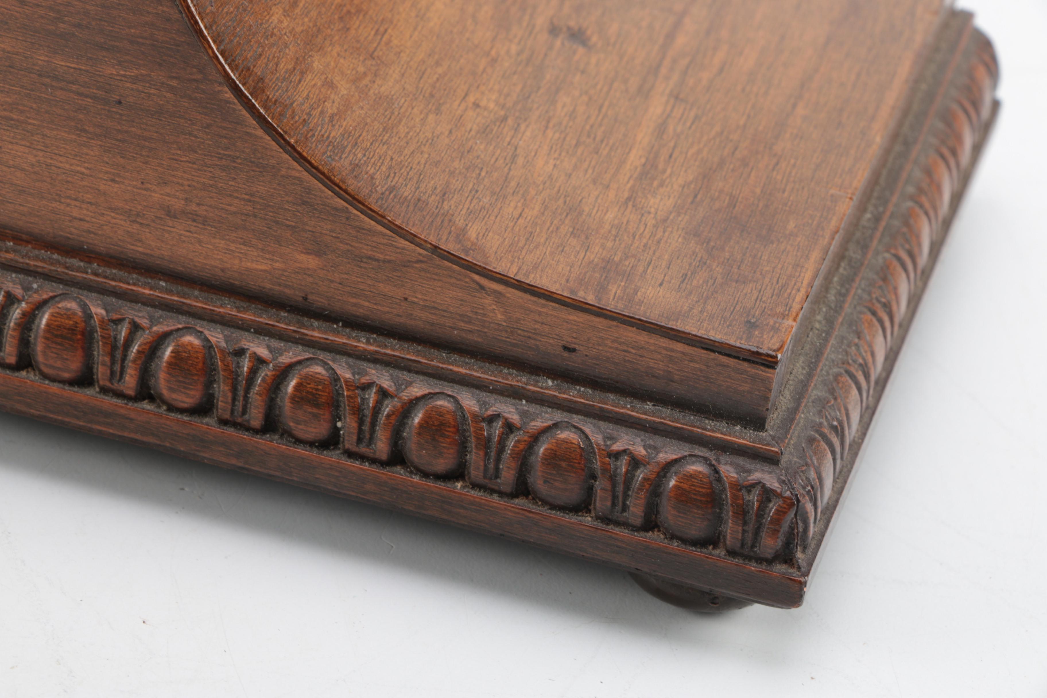 Vintage Hendersons Tambour Mantel Clock