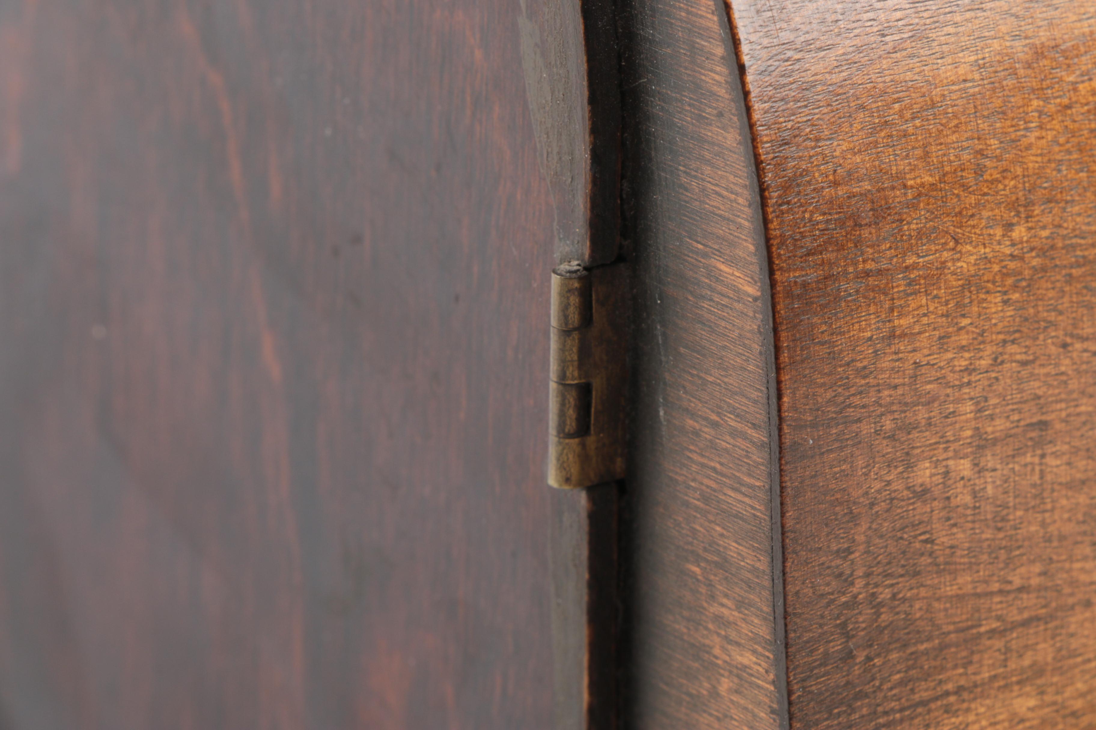 Vintage Hendersons Tambour Mantel Clock