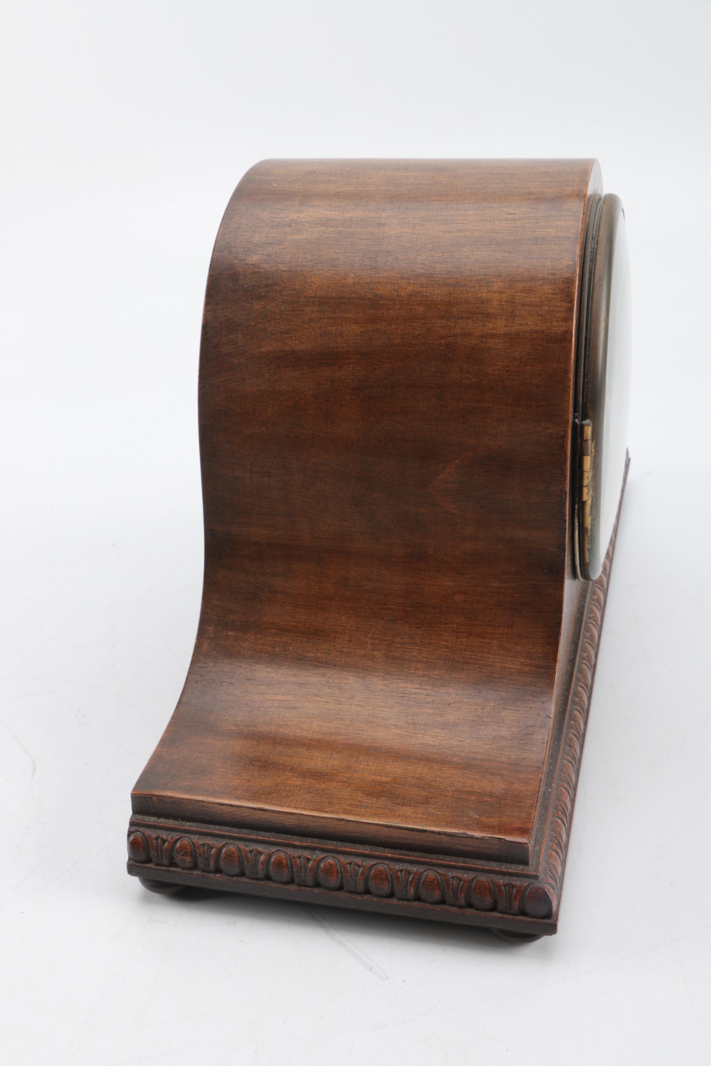 Vintage Hendersons Tambour Mantel Clock