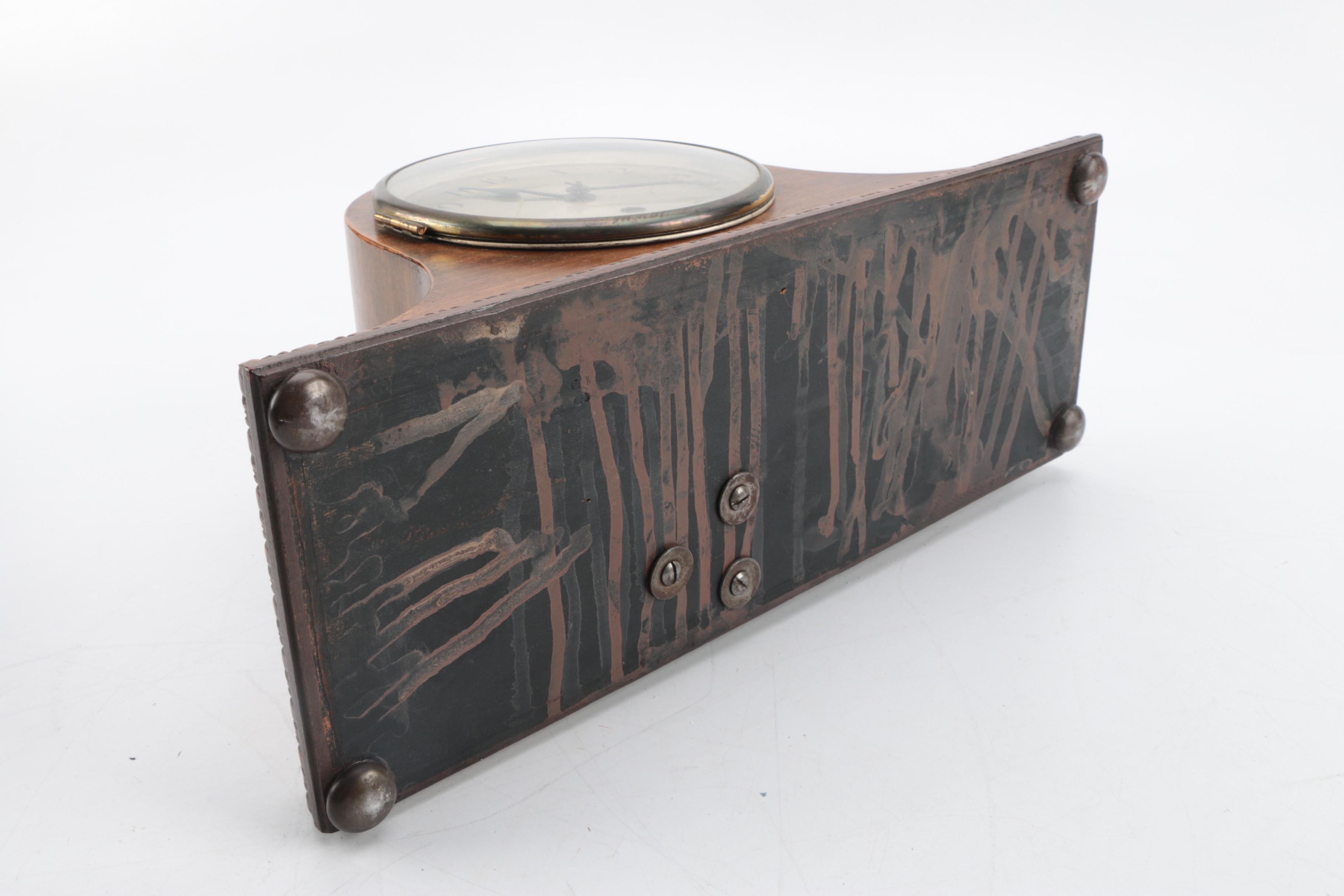 Vintage Hendersons Tambour Mantel Clock