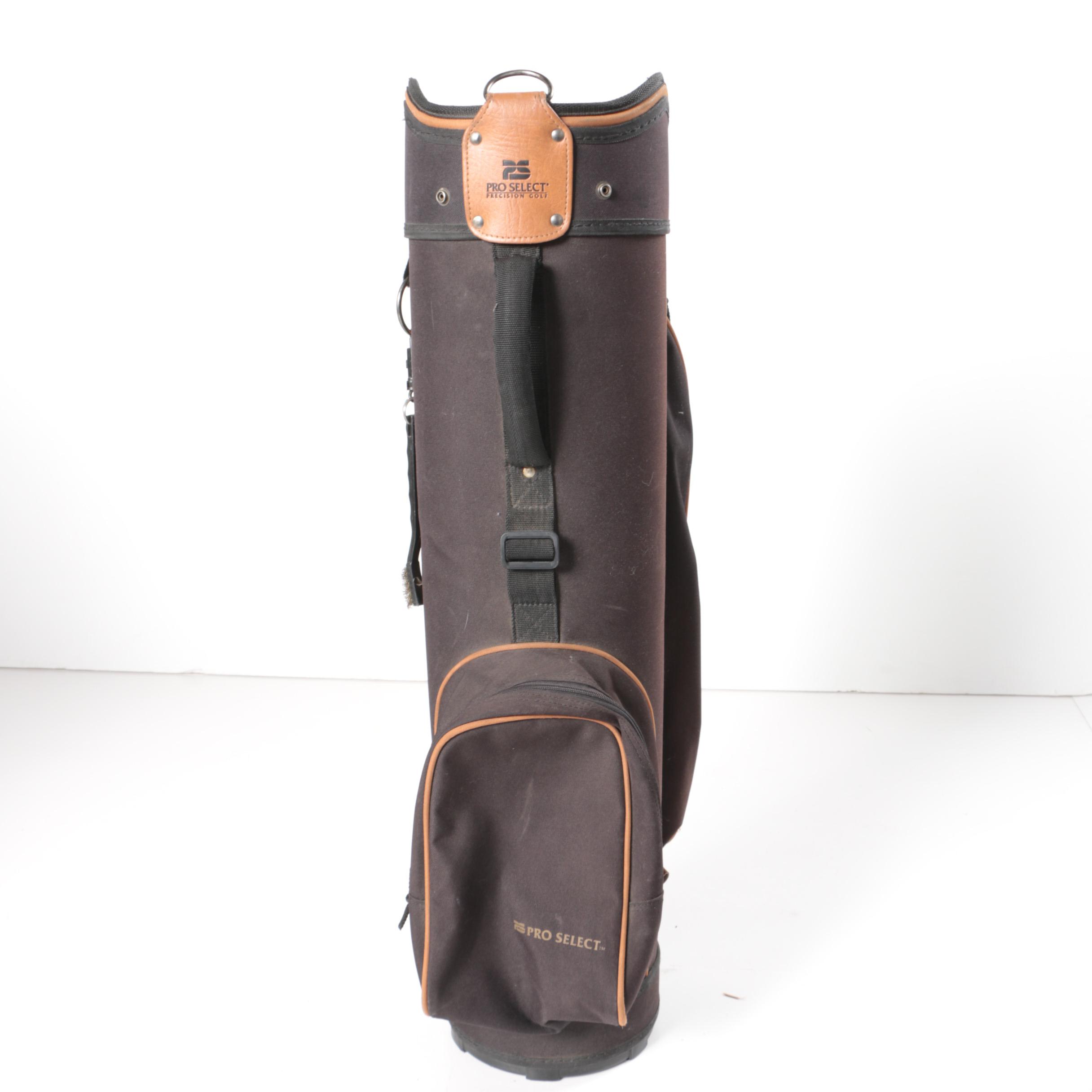 Two Golf Bags of Assorted Clubs