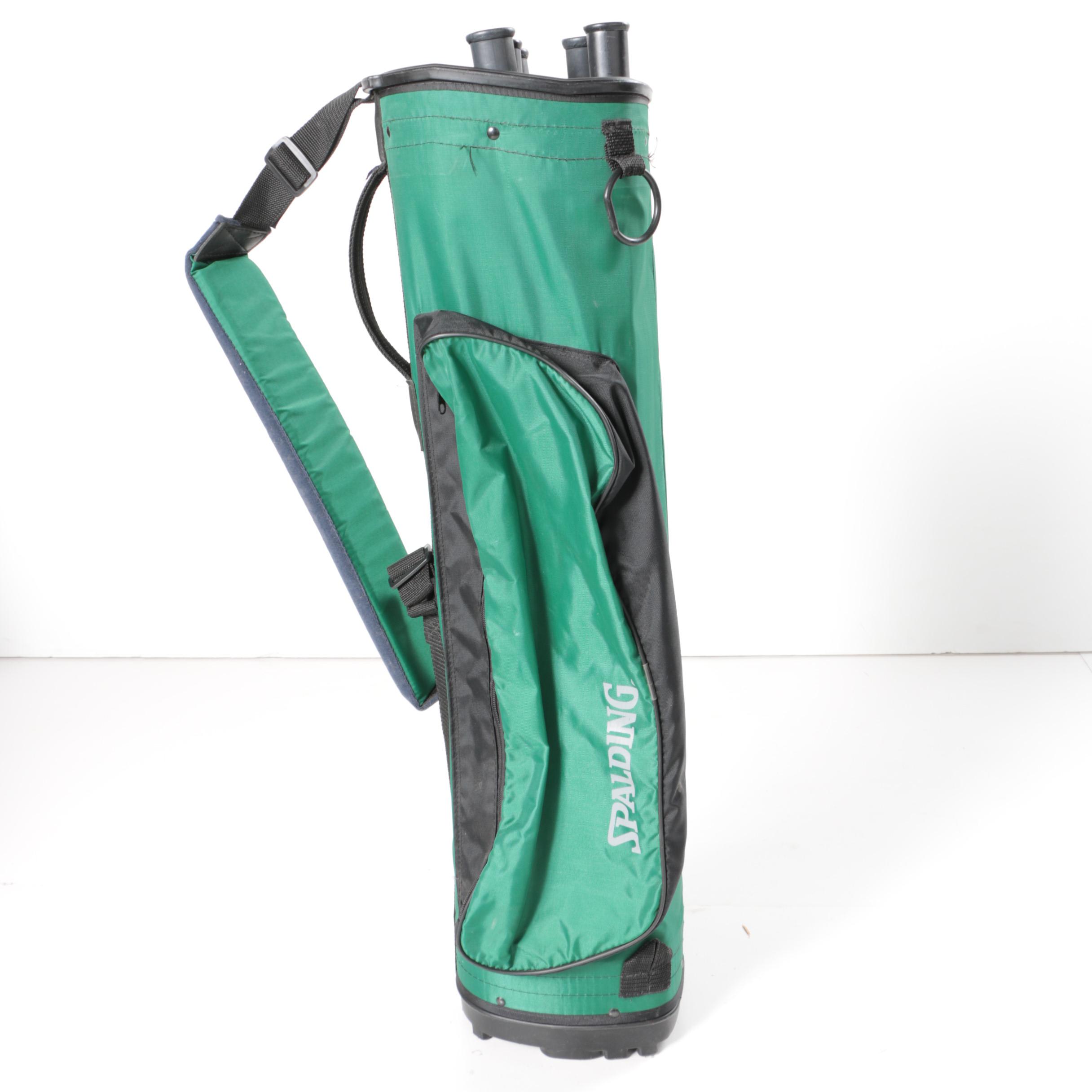 Two Golf Bags of Assorted Clubs