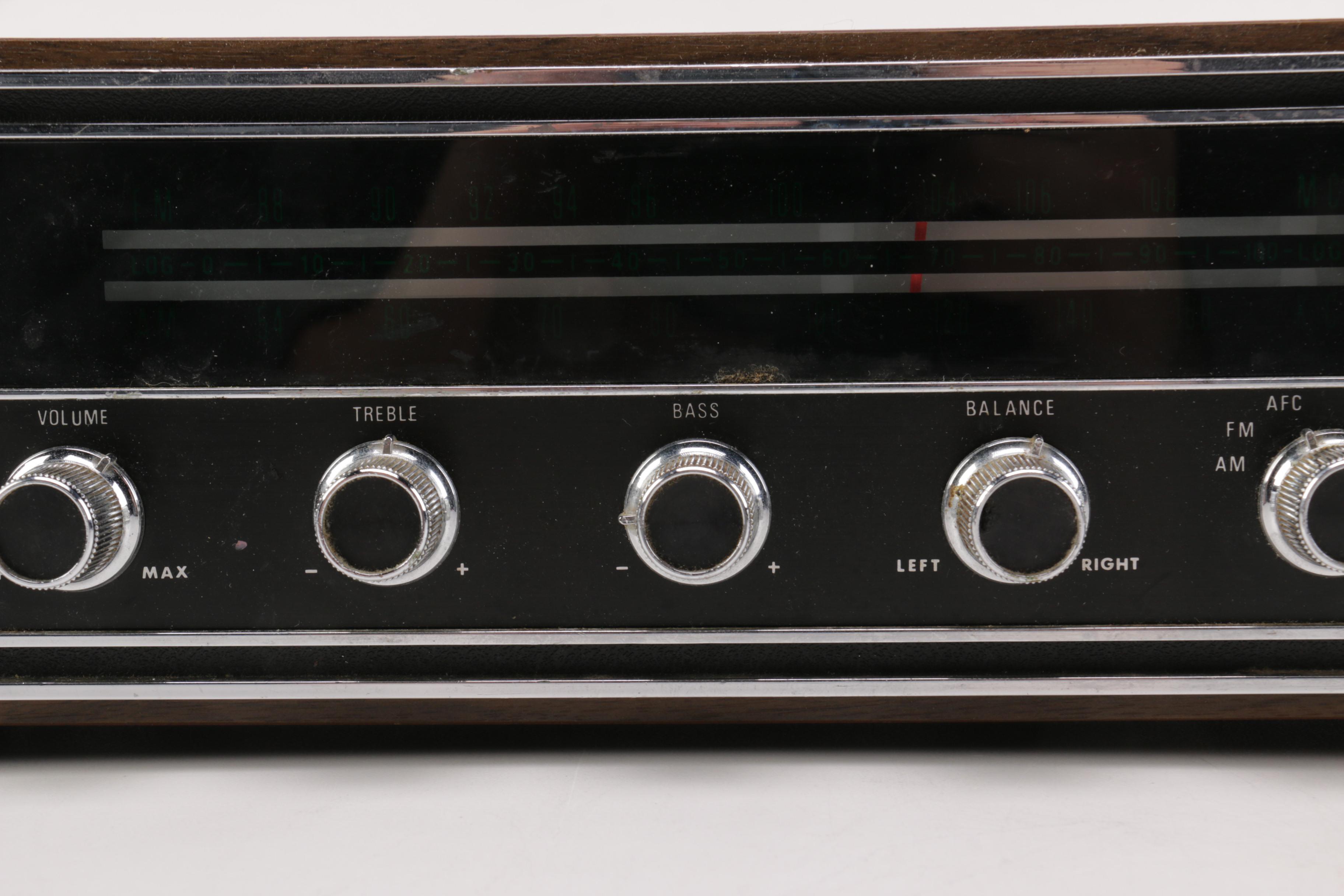 Soundesign Stereo Multiplex Receiver and Speakers